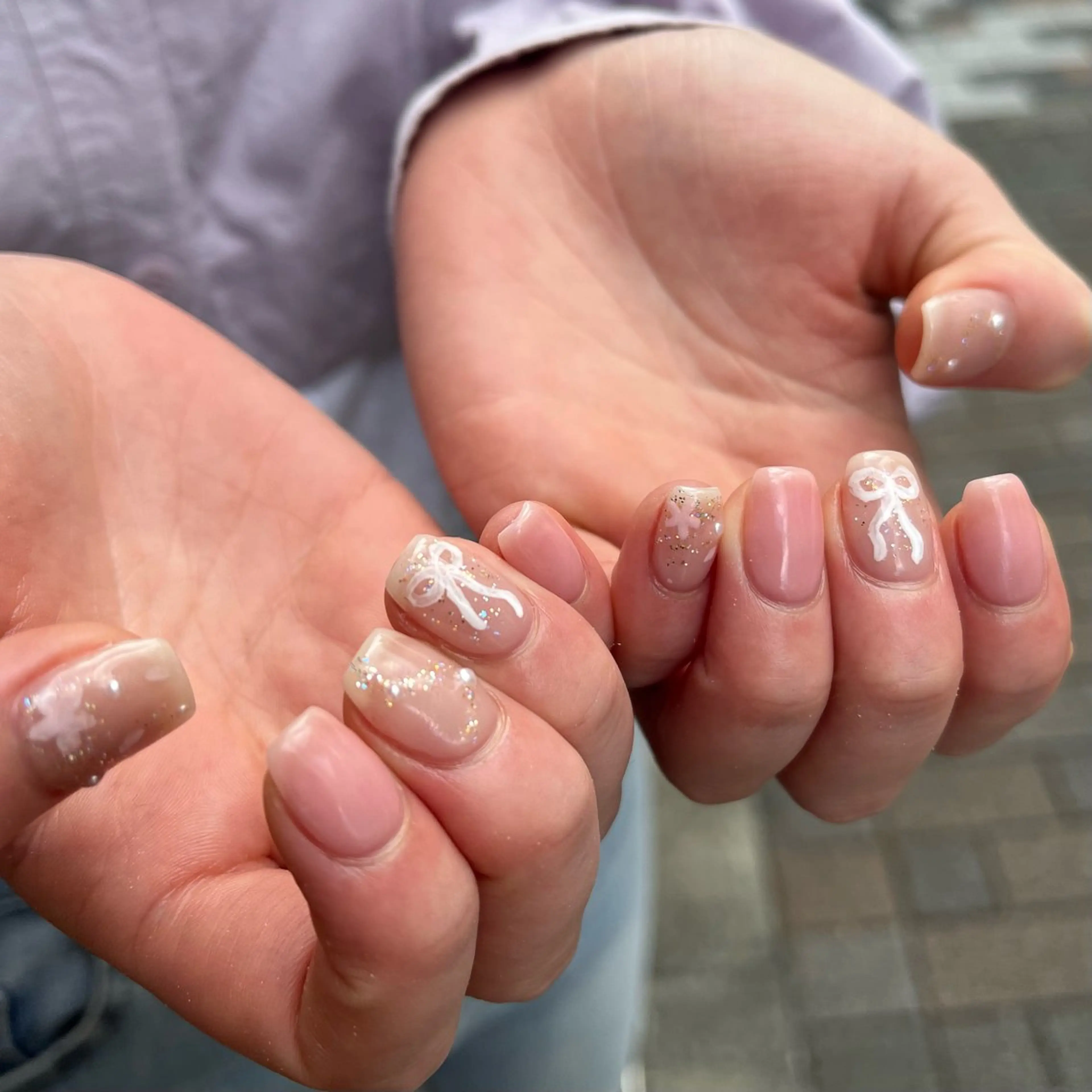 ネイル ハンドネイル Momone ／渋谷／パラジェルのネイルデザイン