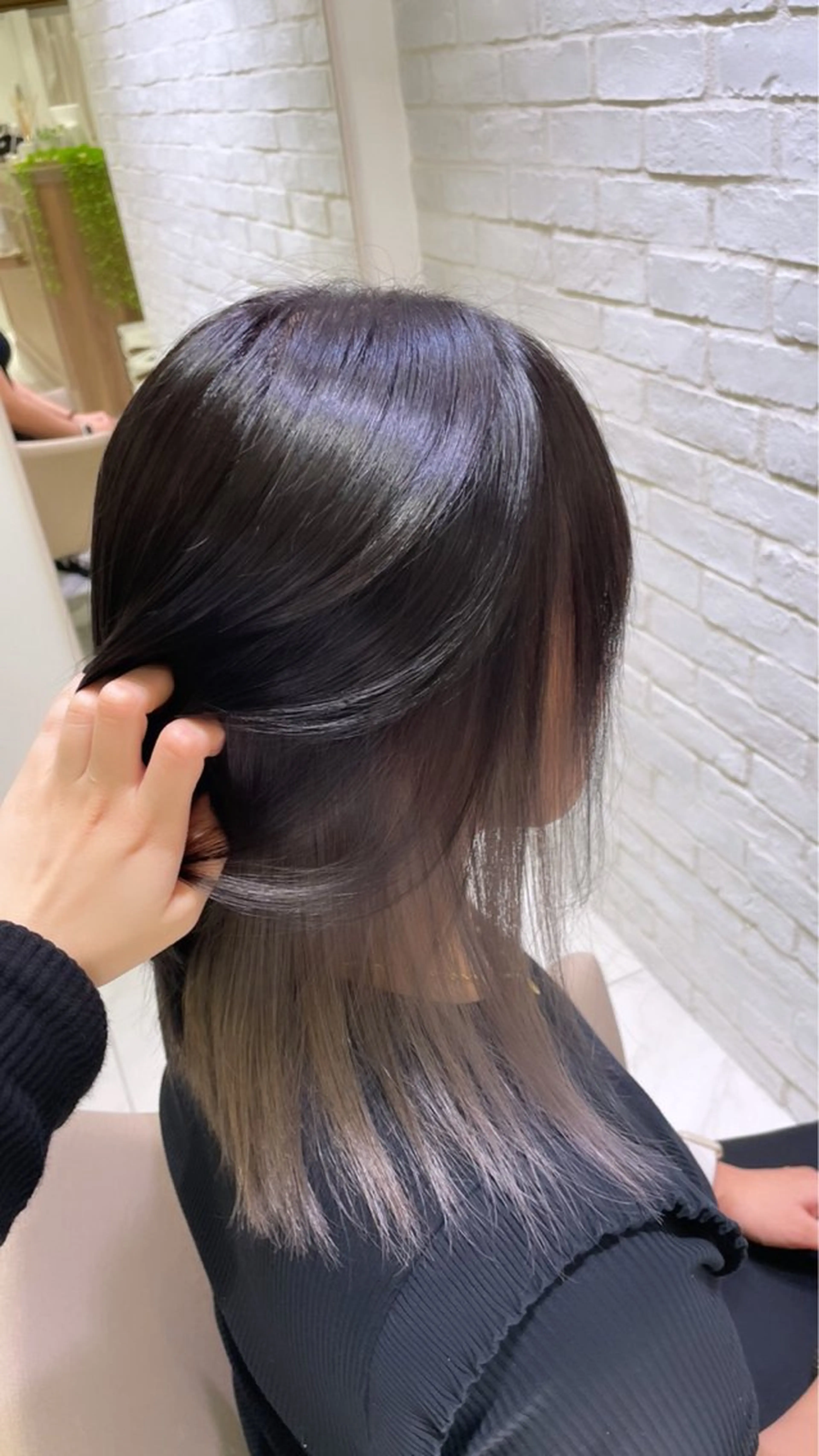 カラー ヘアカラー トリートメント 加藤芽実カラーリスト ／ミルクティーカラーのヘアスタイル