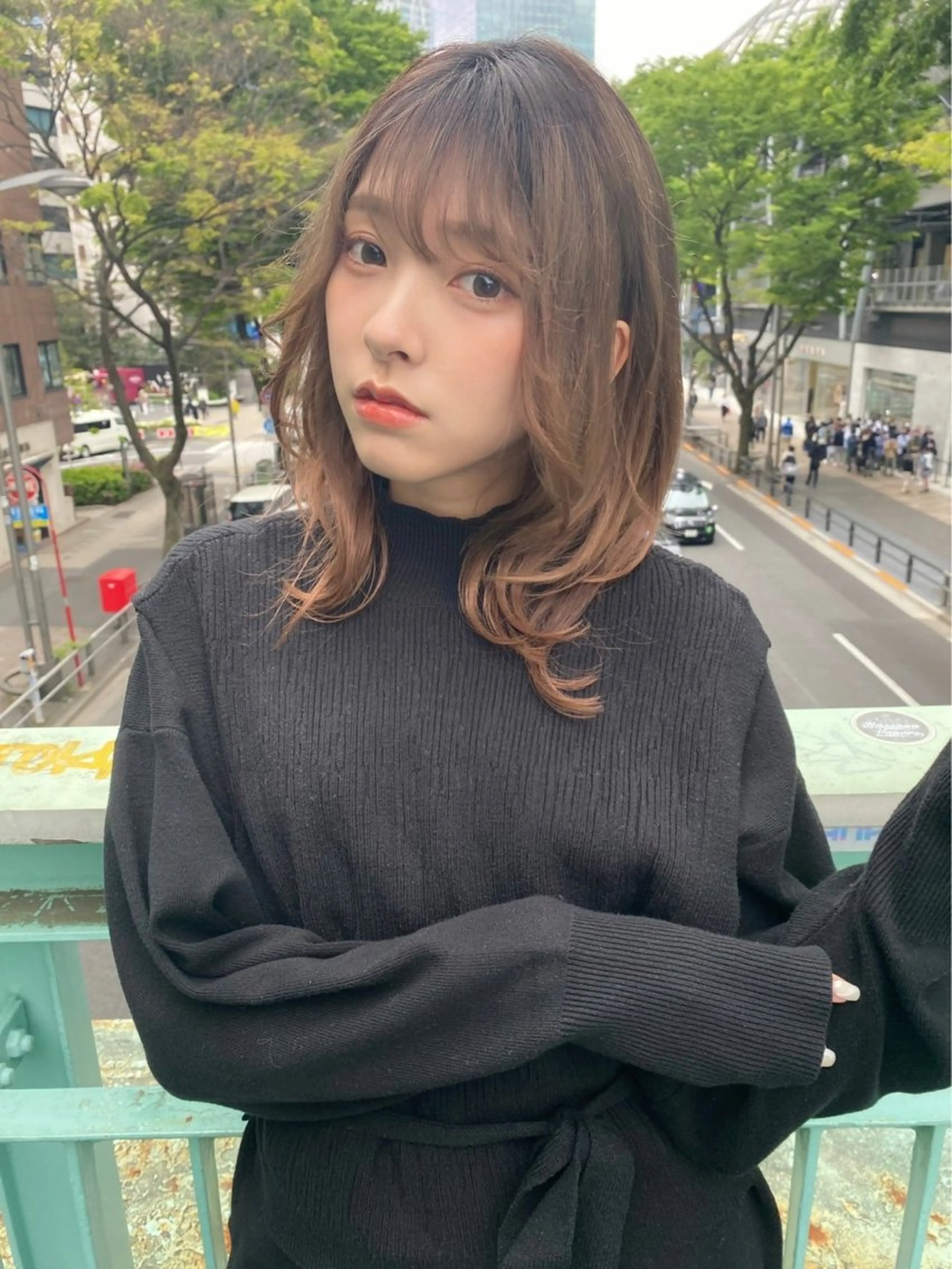 ロング カラー hiromu/ レイヤー/暗髪/渋谷のヘアスタイル