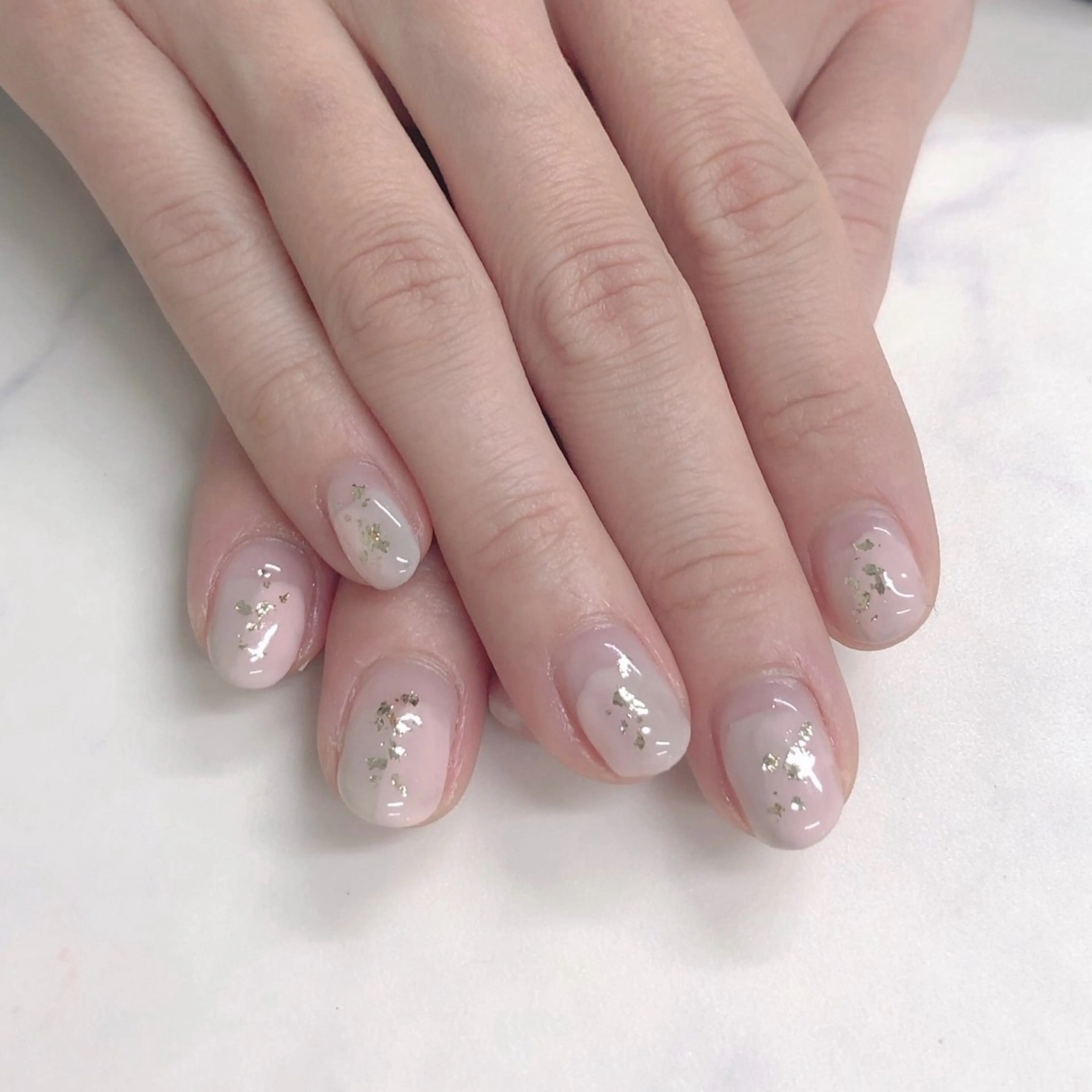 ネイル メンズネイル ニュアンスネイル ハンドネイル Beauty Salon Ace(ネイルサロン エース)所属・池袋フィルイン Ace♡長さだしのネイルデザイン