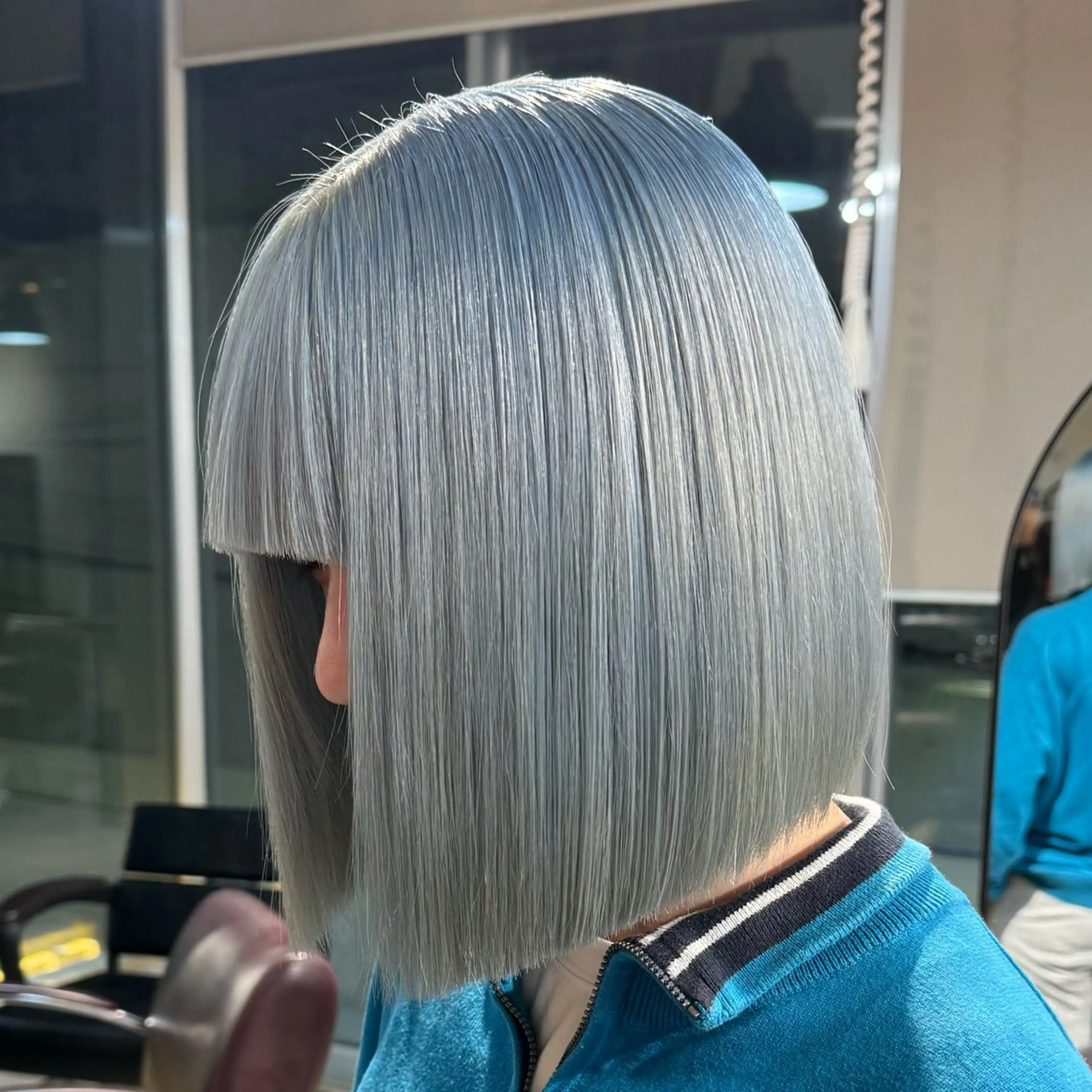 ショート カラー 透明感🎀艶髪 💞まいか🎶のヘアスタイル