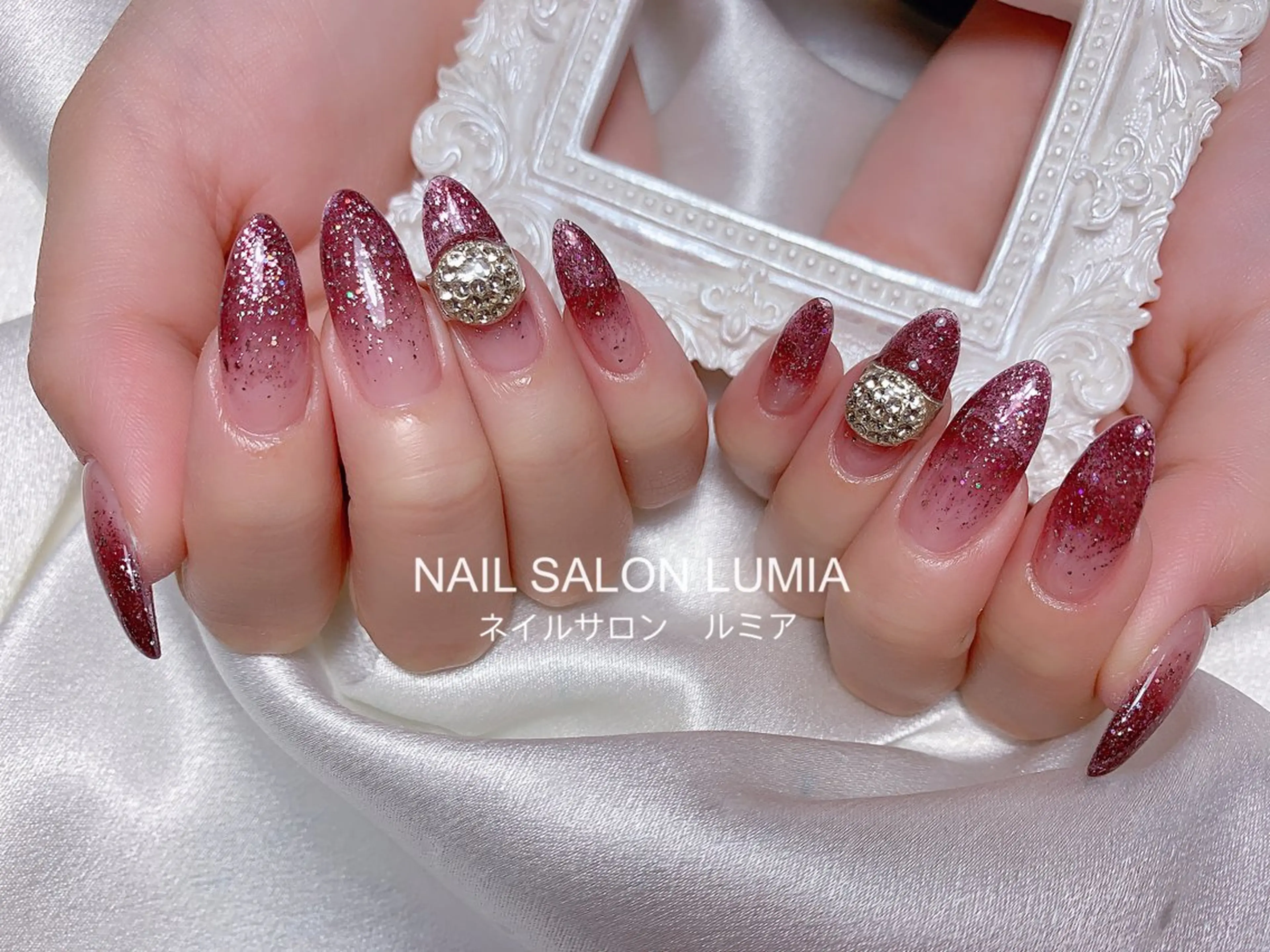 ネイル ハンドネイル ネイルサロン ルミア Lumia 店長のネイルデザイン