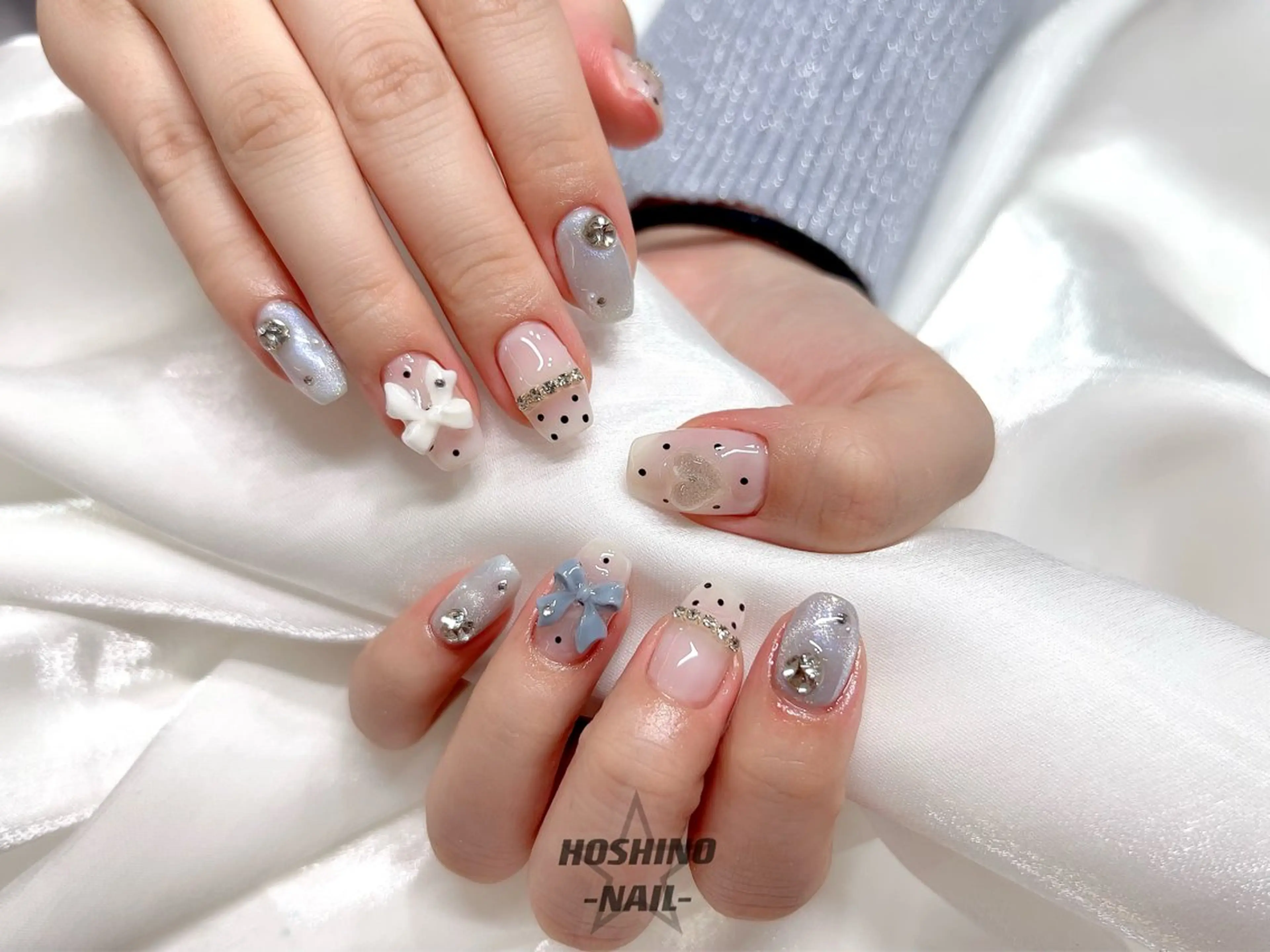 ネイル 持ち込み ワンホンネイル ハンドネイル ★HOSHINO NAIL★新宿店のネイルデザイン