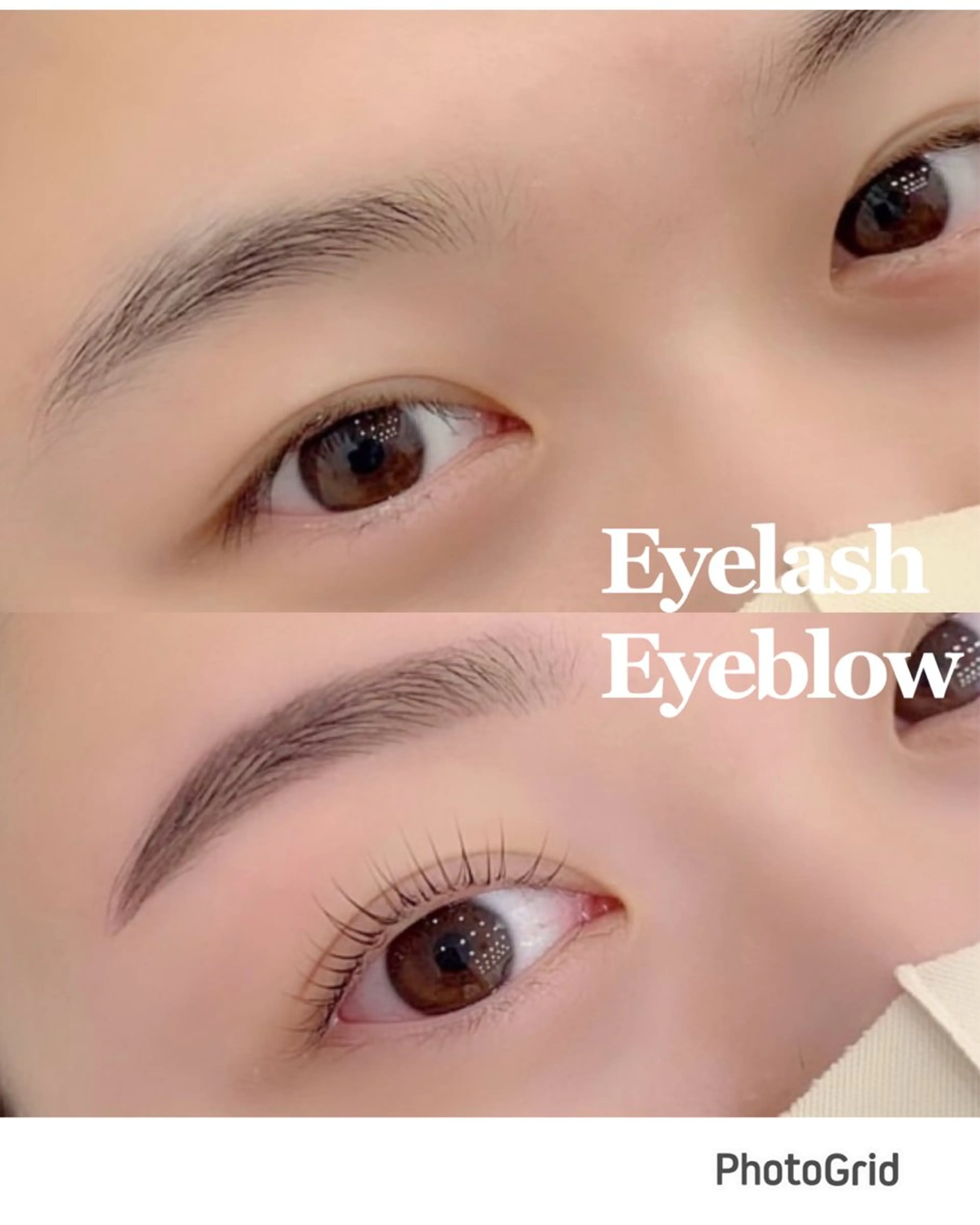 💛Set menu💛【美眉スタイリング＋まつ毛パーマ】眉wax/仕上げメイク/アイシャンプー/まつ毛コーティング🫧の写真