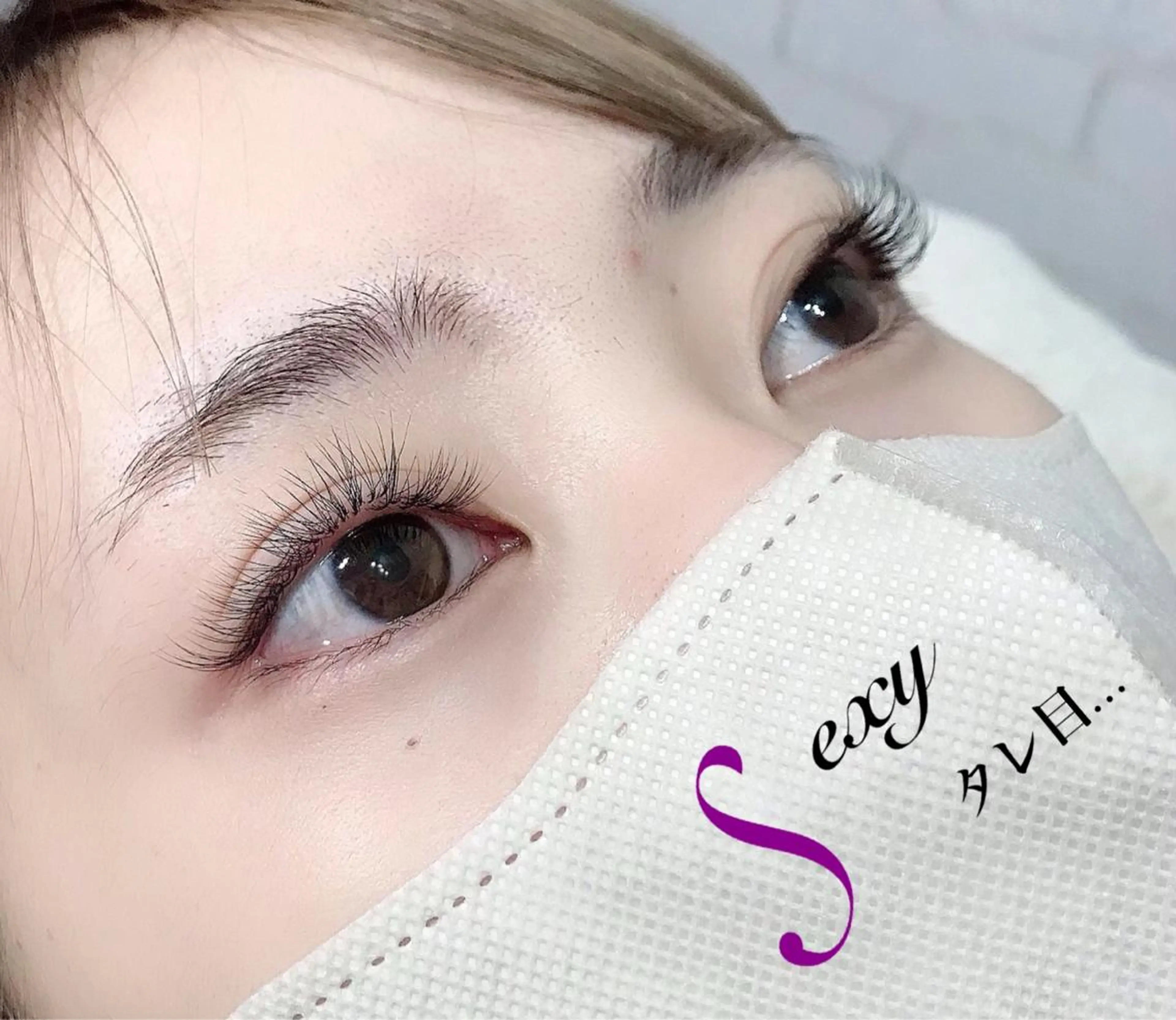 マツエク・マツパ セクシー ボリュームラッシュ eyelash presh yukaのマツエク・マツパデザイン
