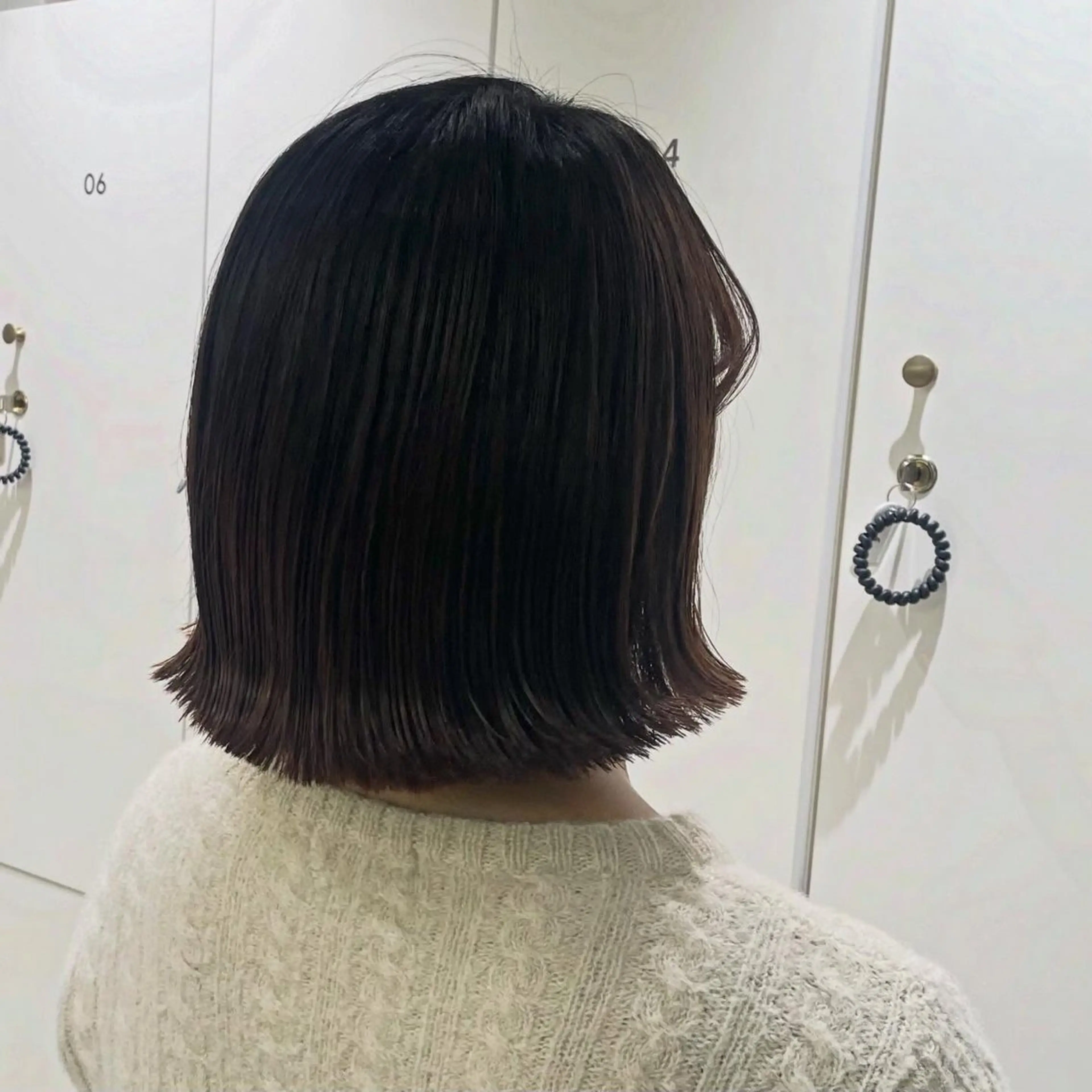 ショート ボブ 外ハネヘア モデル募集中🍤 清水 美陽のヘアスタイル