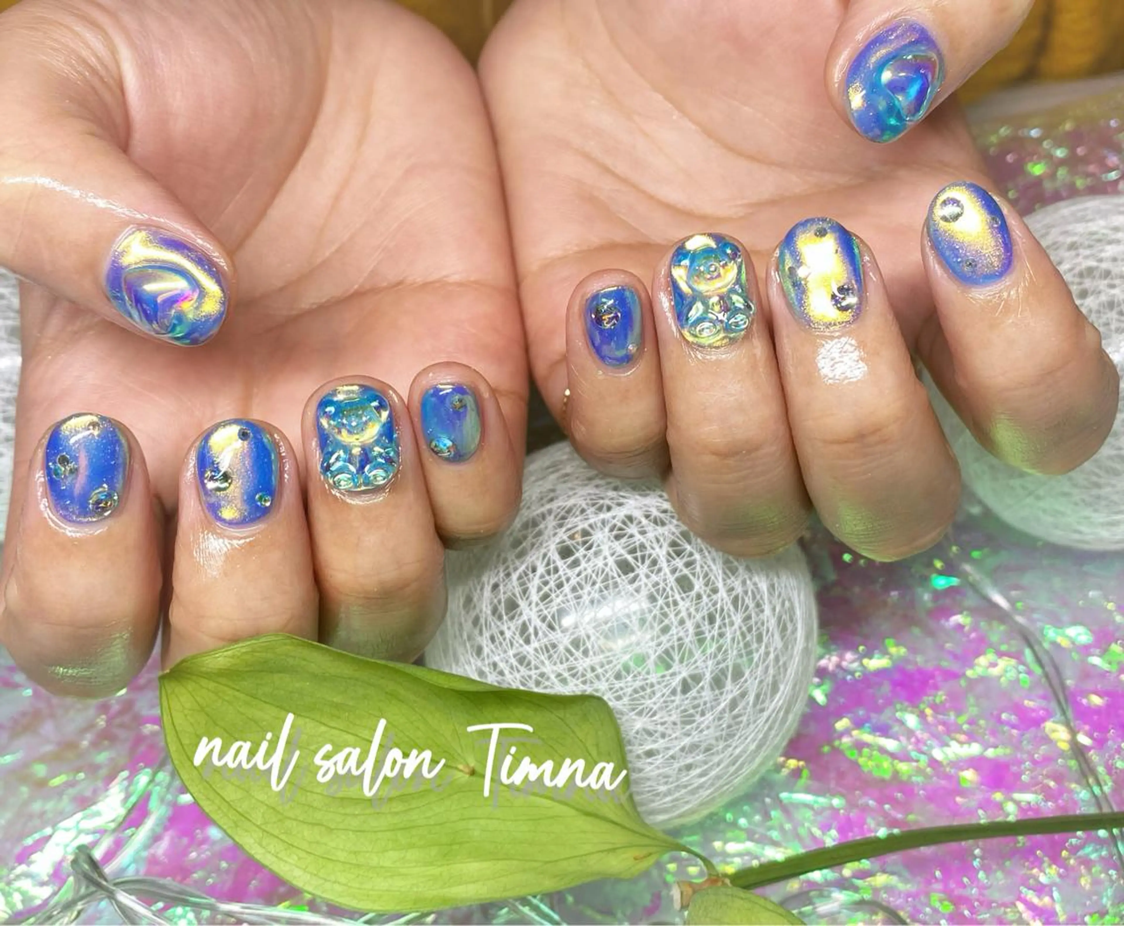ショート フットネイル NAILSALON 🍔Timna🍟のネイルデザイン