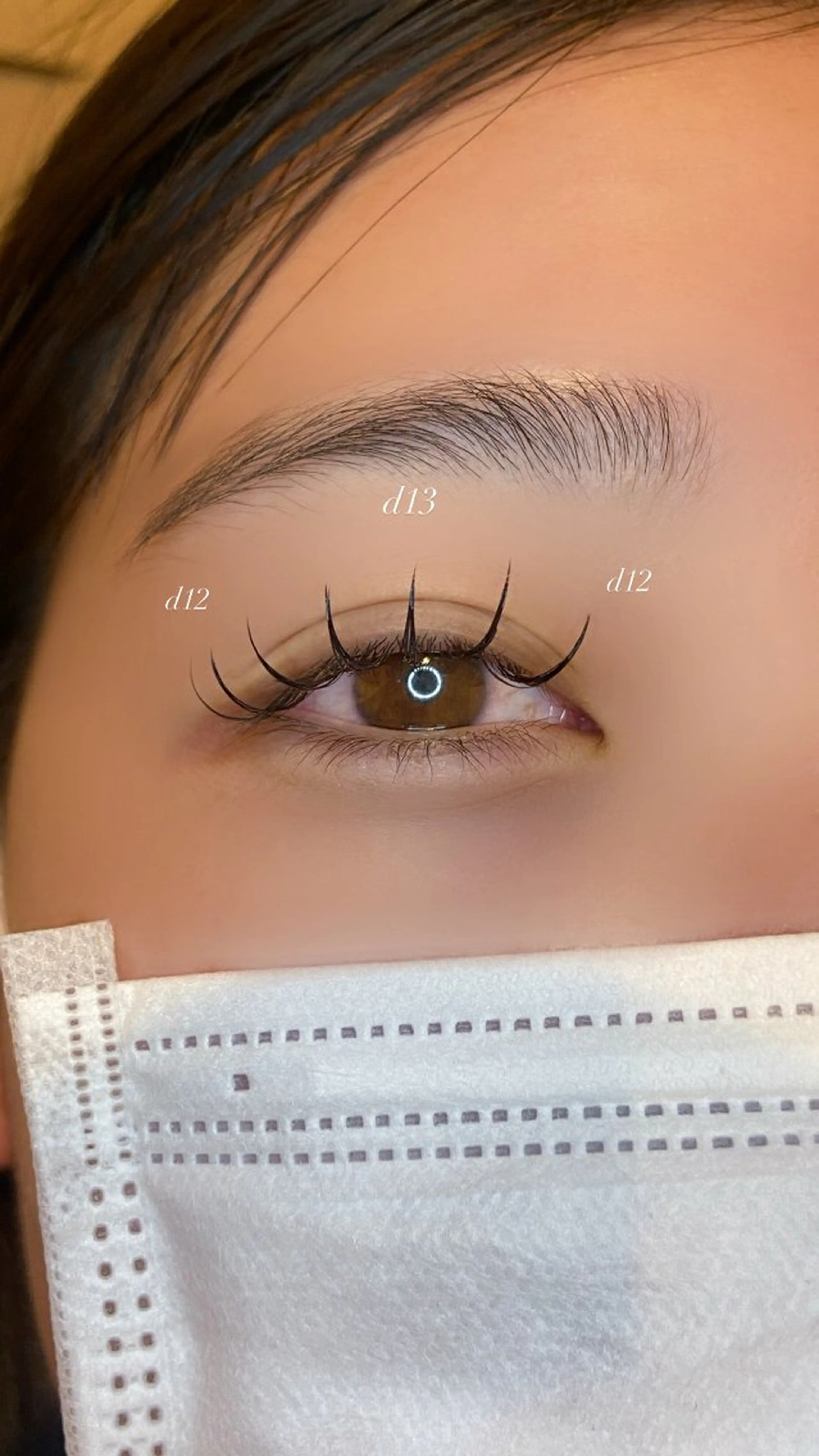 マツエク・マツパ MELL KONATSUのマツエク・マツパデザイン