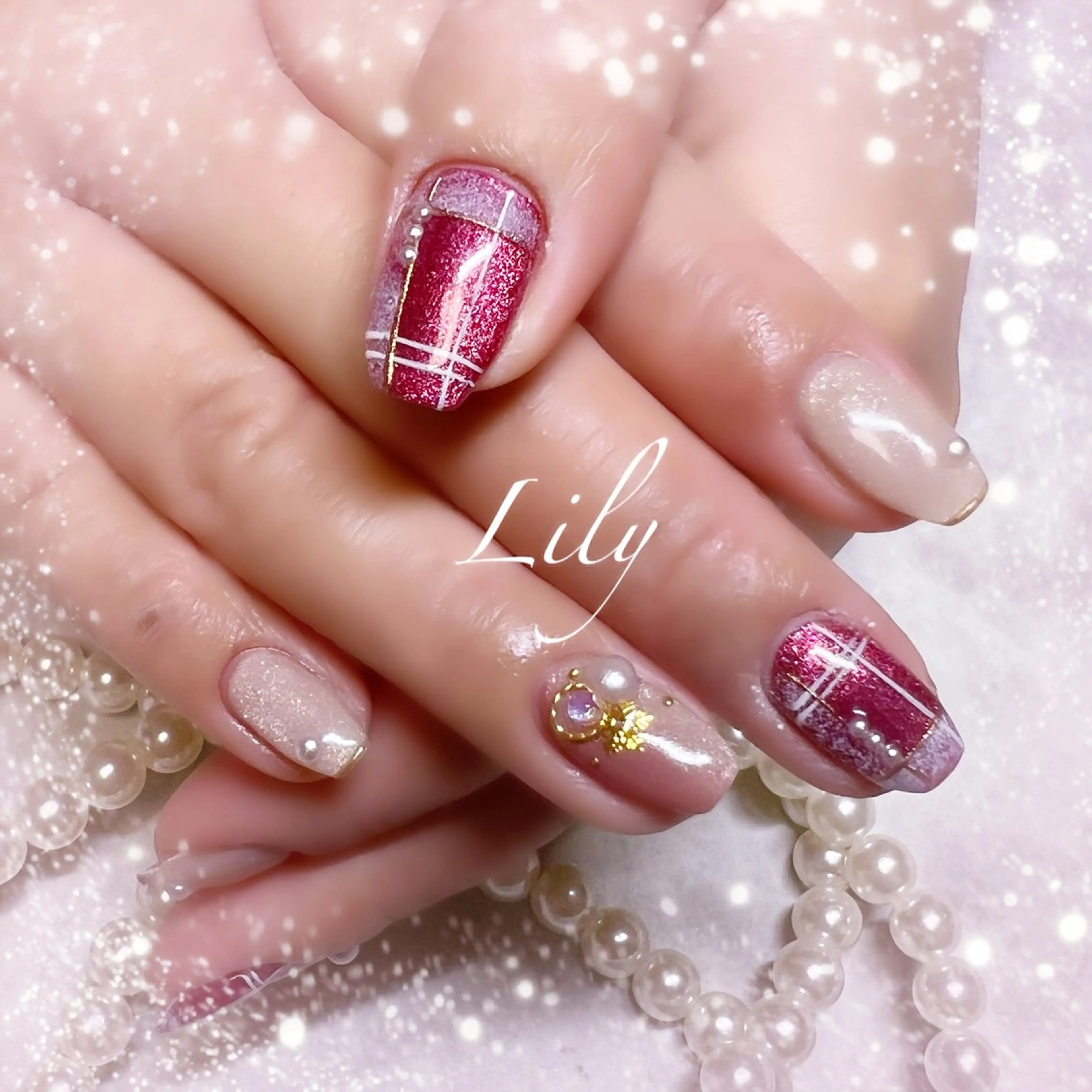 ネイル ハンドネイル Nailsalon Lilyのネイルデザイン