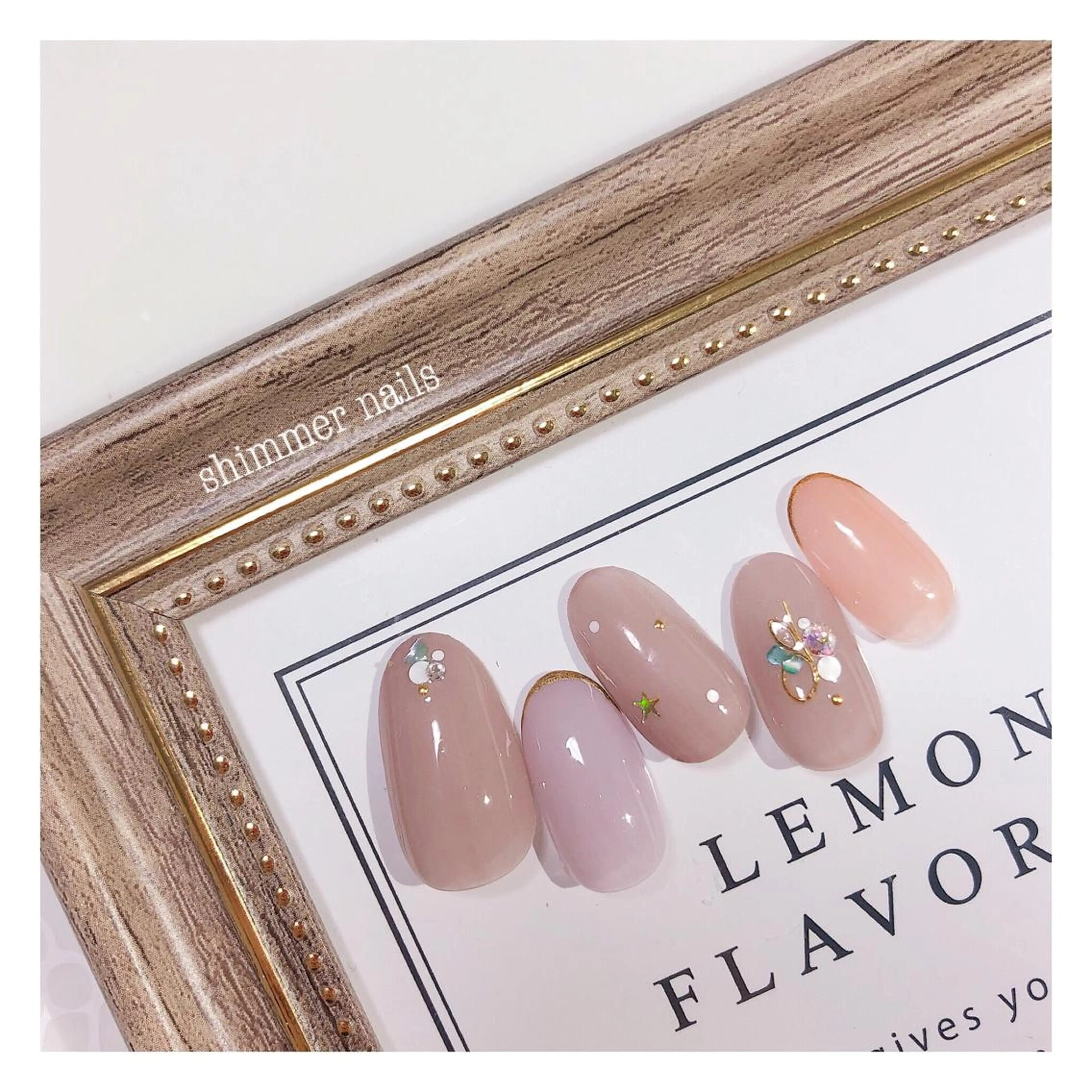 ネイル shimmer nailsのネイルデザイン