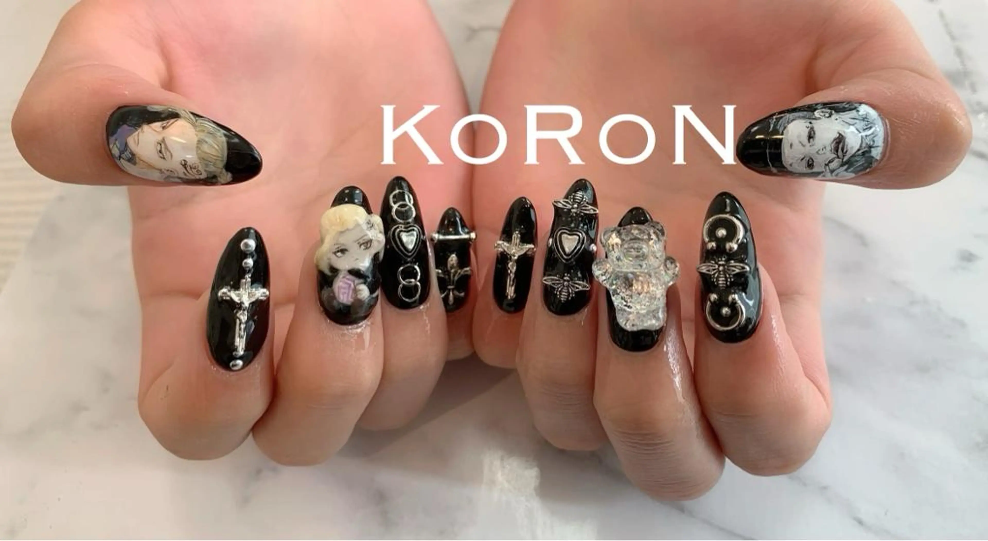 ネイル ハンドネイル 自宅サロン鎌倉 KORONのネイルデザイン