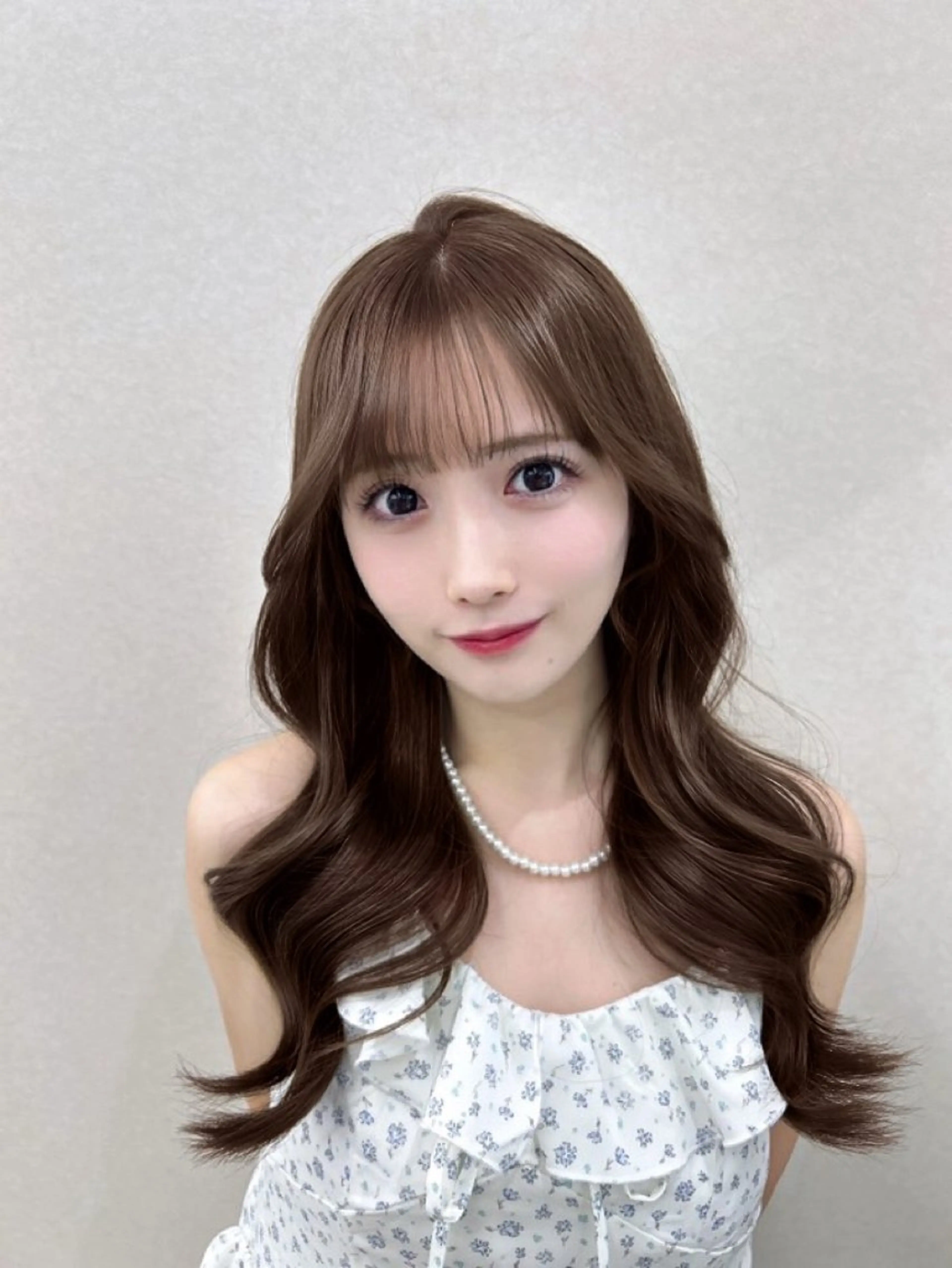 前髪顔まわりカット&前髪縮毛矯正の写真