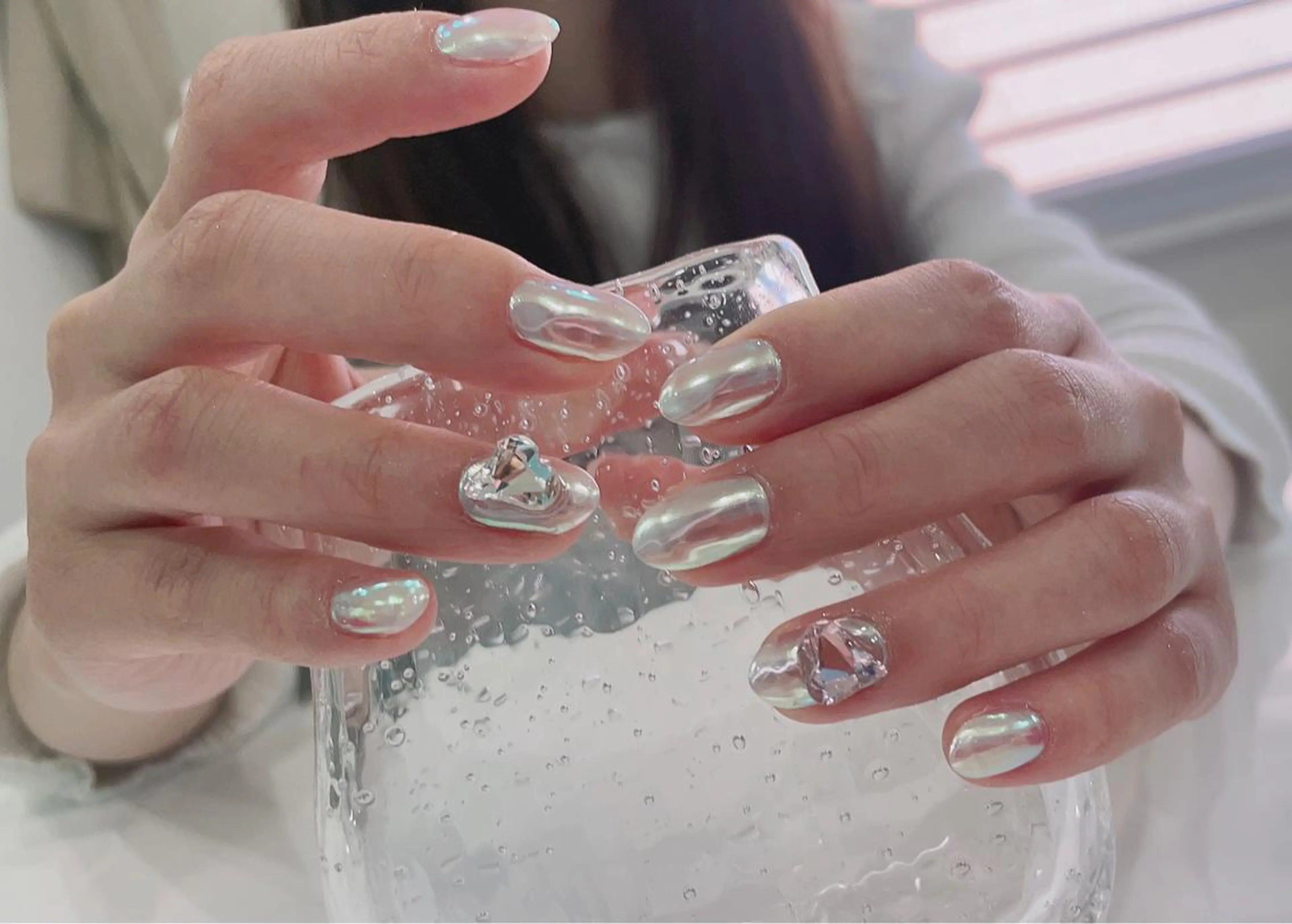 ネイル ミラーネイル Kaka Nailsのネイルデザイン