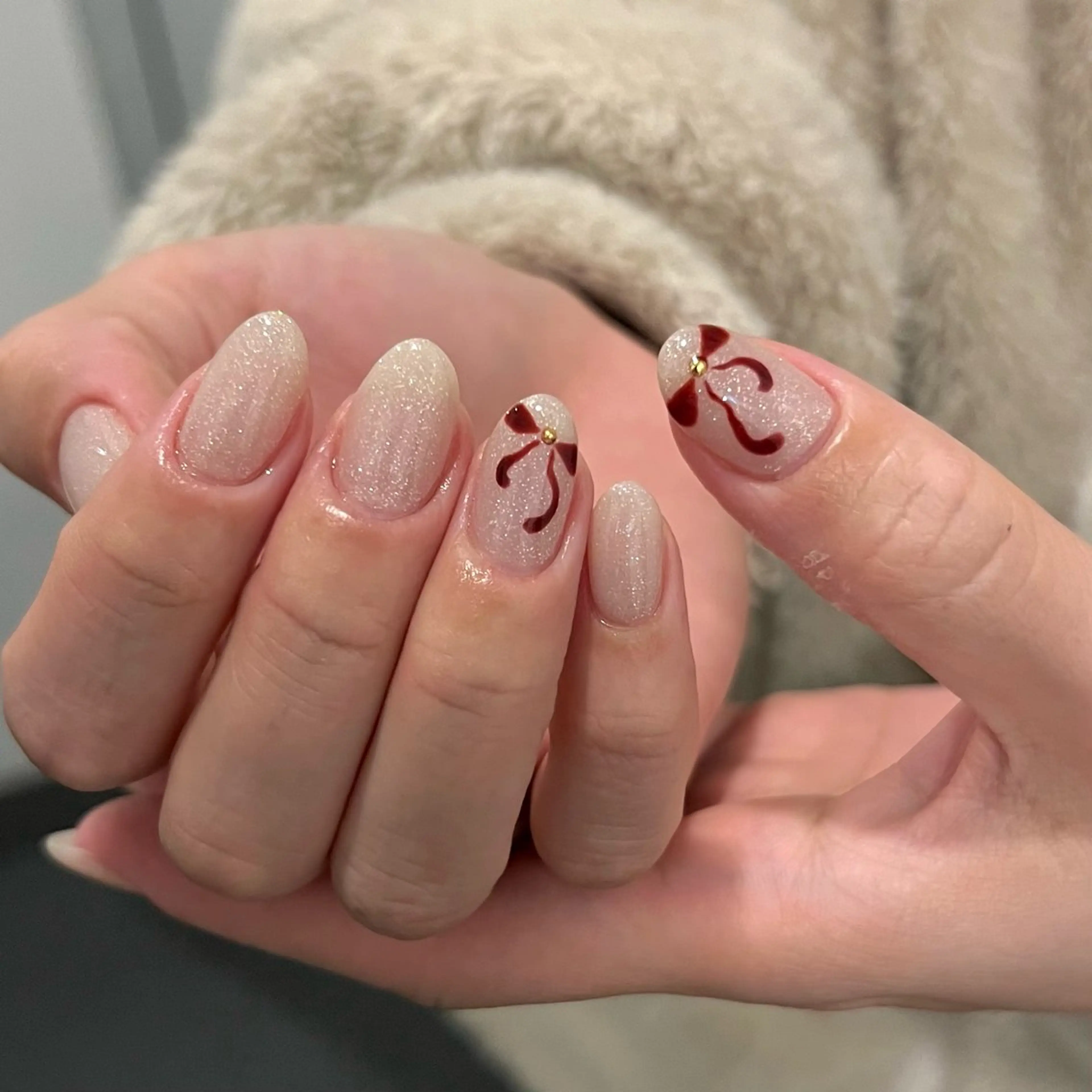 ミディアム ハンドネイル 103【テンスリーネイル】所属・THENAILERY MIYABIのネイルデザイン