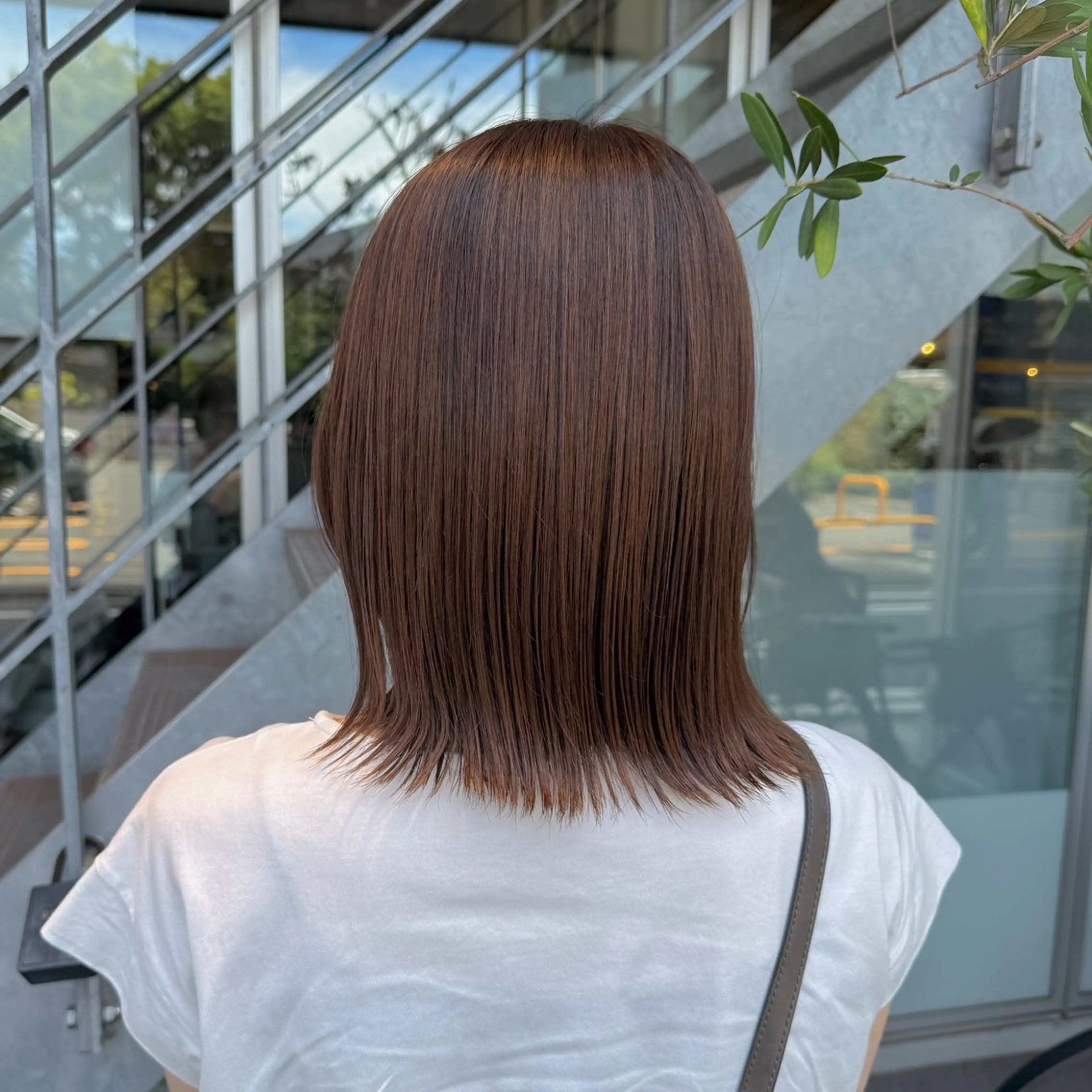 カラー ベージュカラー ブリーチ ブラウンカラー ブラウンベージュ 透明感カラー ヘアカラー トリートメント 柳樂 響のヘアスタイル