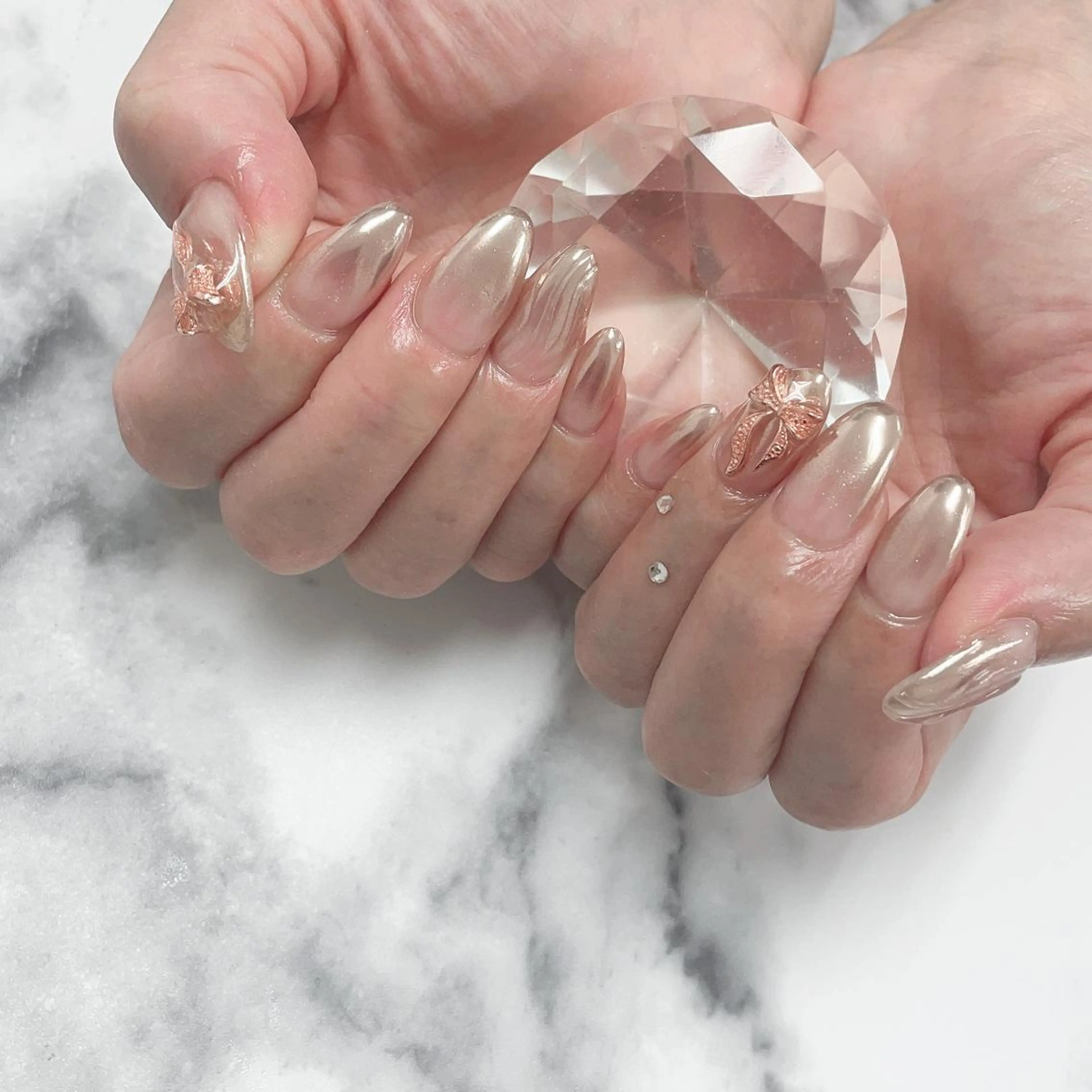 🌈全員❤️付替オフ🆓初回じゃなくても無料💓②hアートネイル¥7000💎の写真