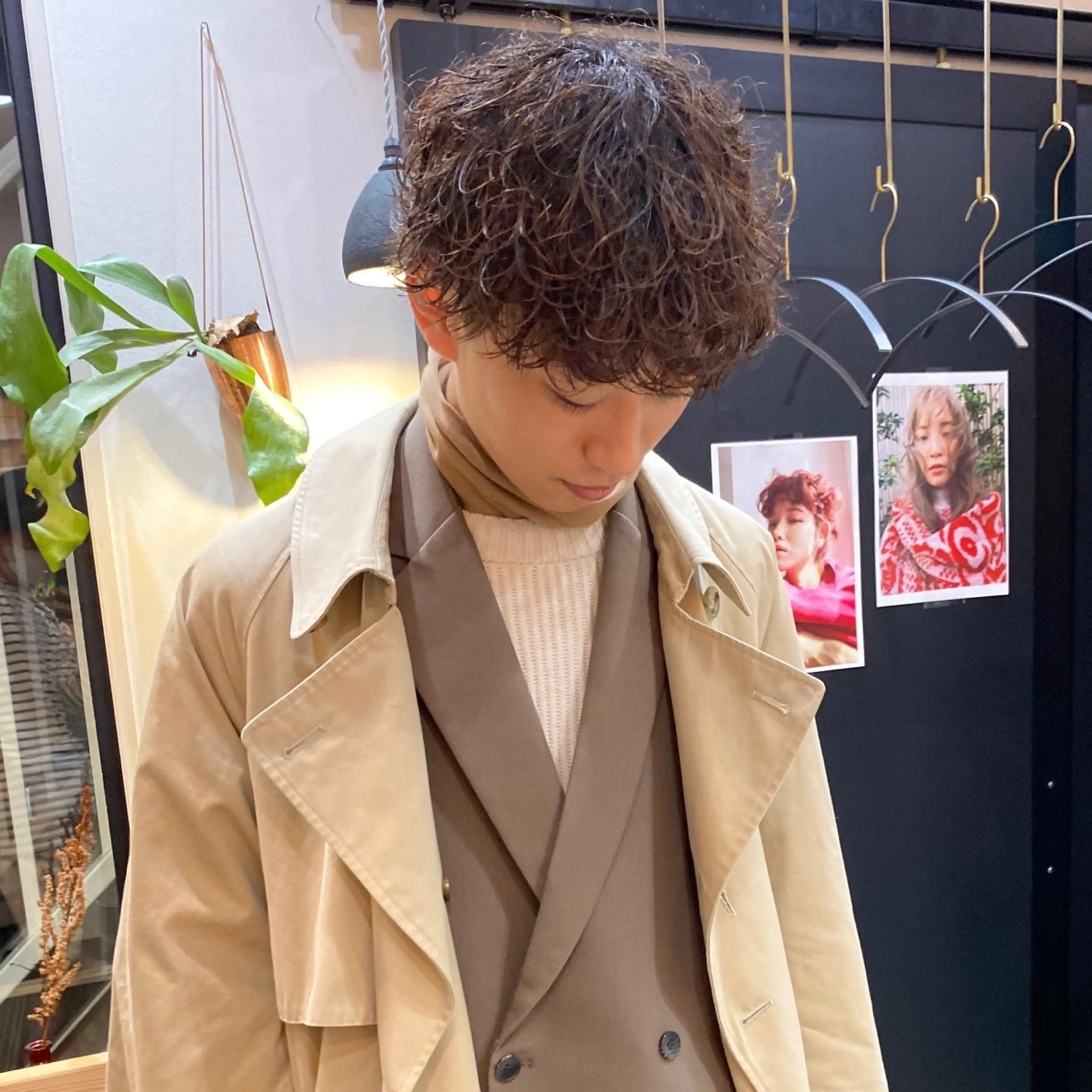 ショート パーマ メンズ ダウンパーマ 【sity.ザイク】のヘアスタイル