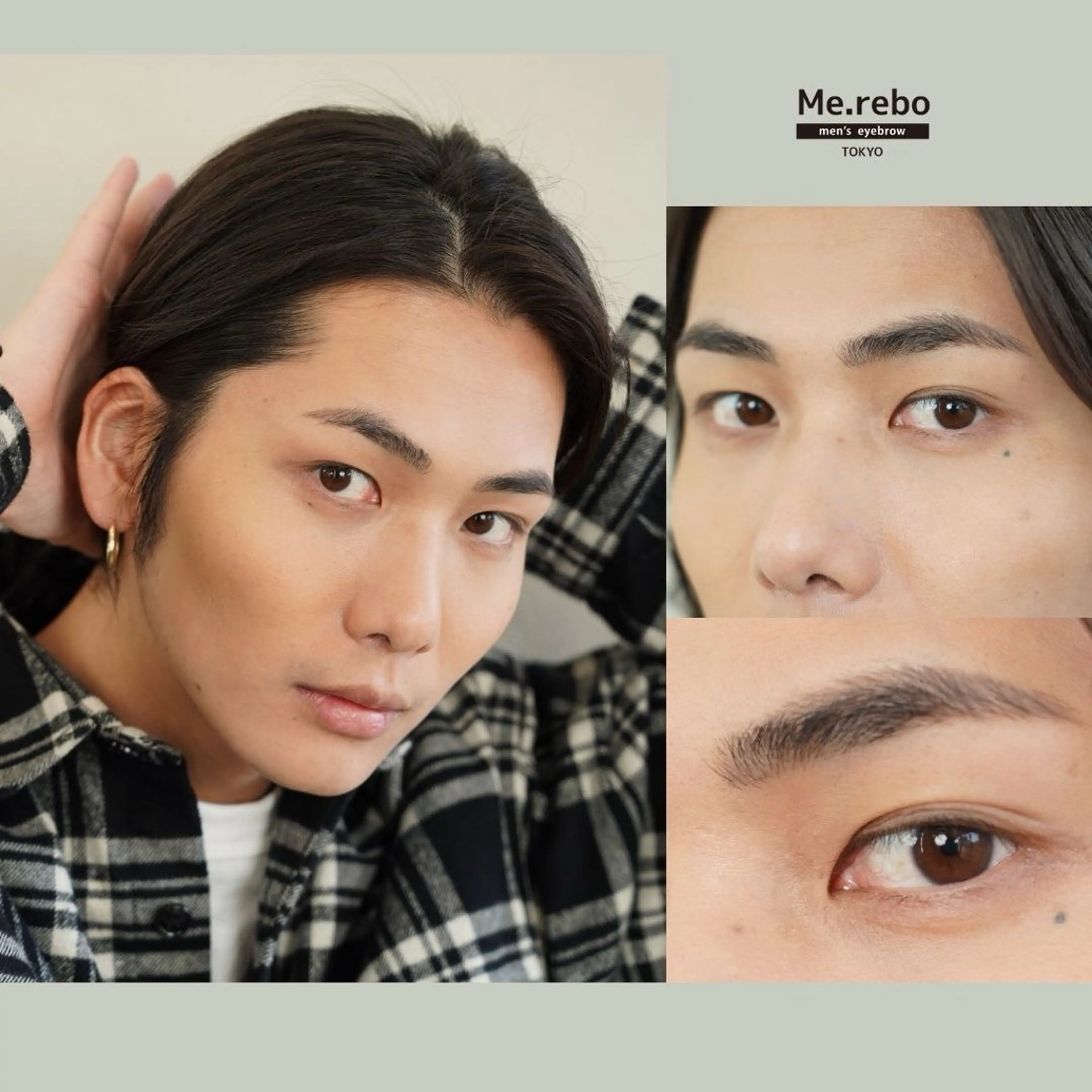 メンズ アイブロウ ME.REBO博多所属・ME.REBO 博多店の眉毛・アイブロウイメージ