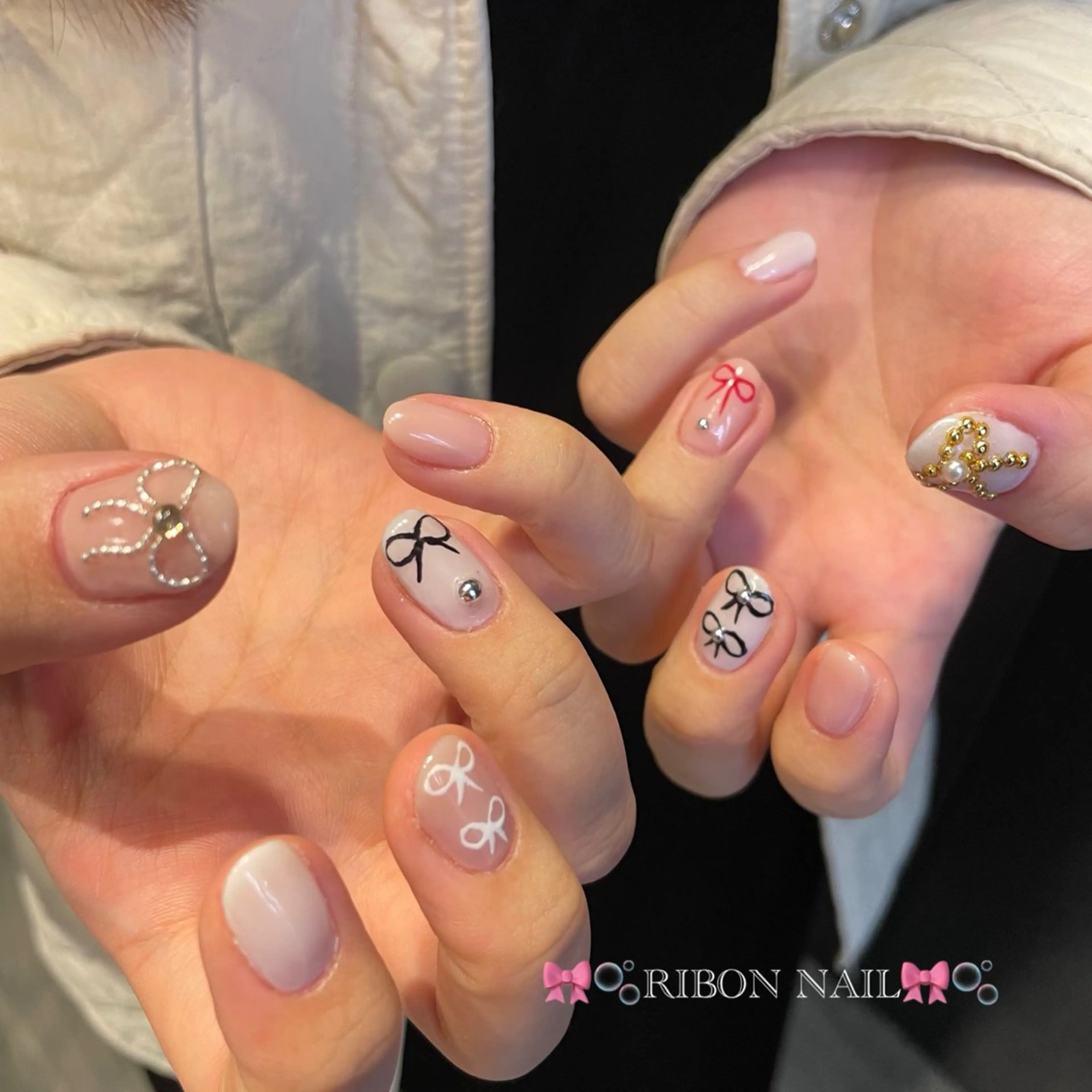 ネイル 🫧飛山琉桜/二条 ネイルアート/束感のマツエク・マツパデザイン