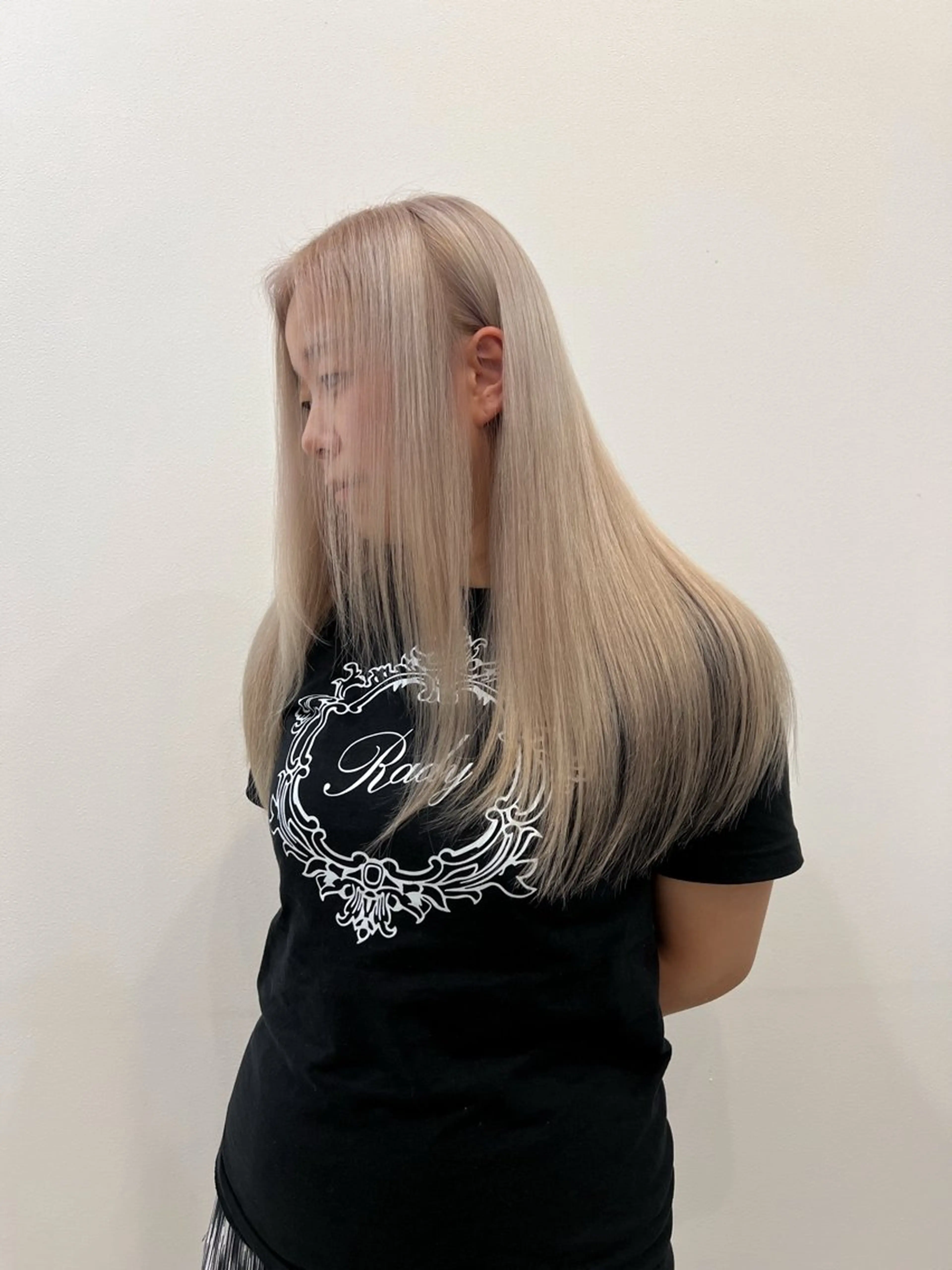 ロング LAKING　SHIGA所属・田中 亜弥のヘアスタイル