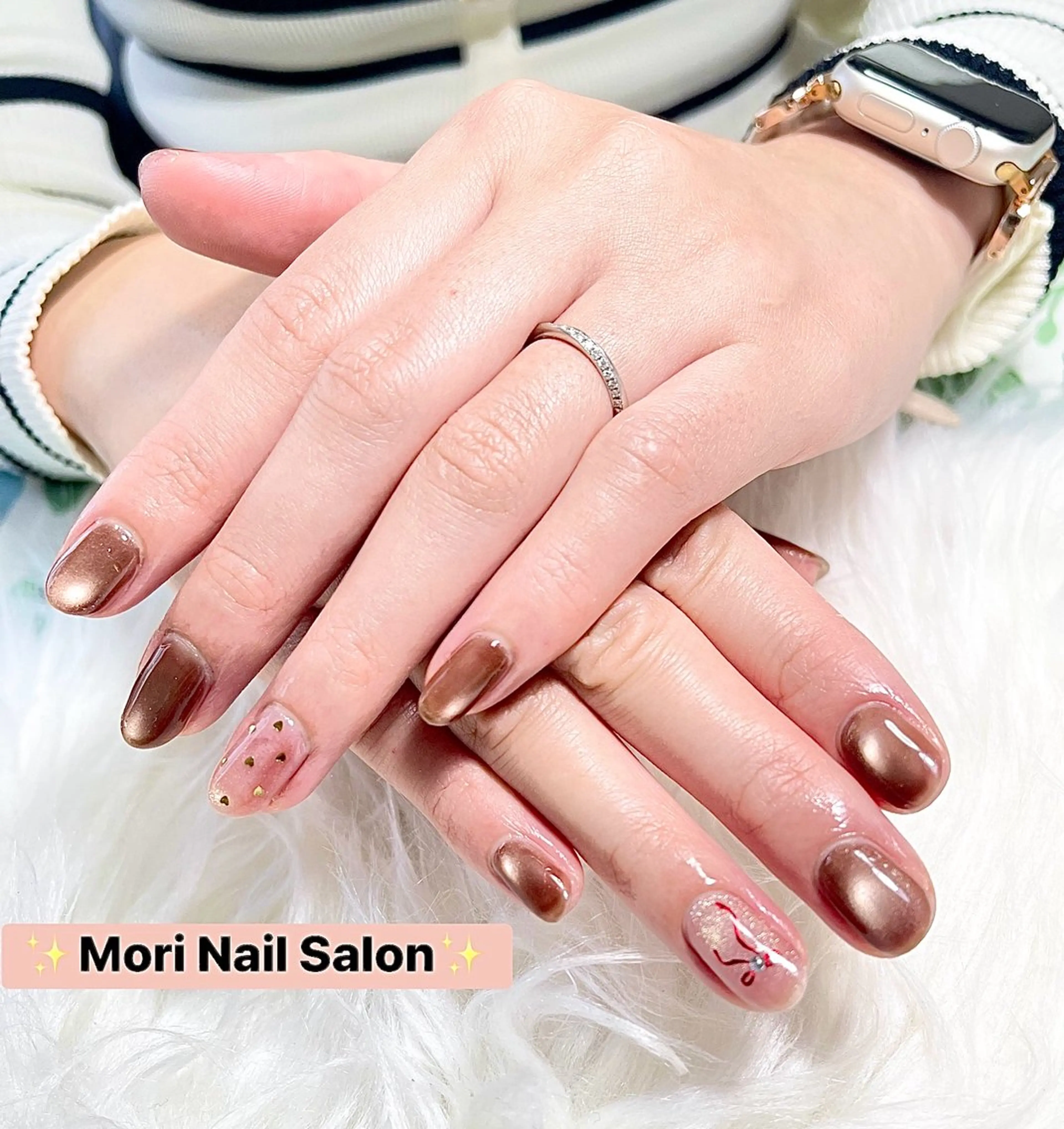 ネイル ハンドネイル MORI ネイル SALONのネイルデザイン