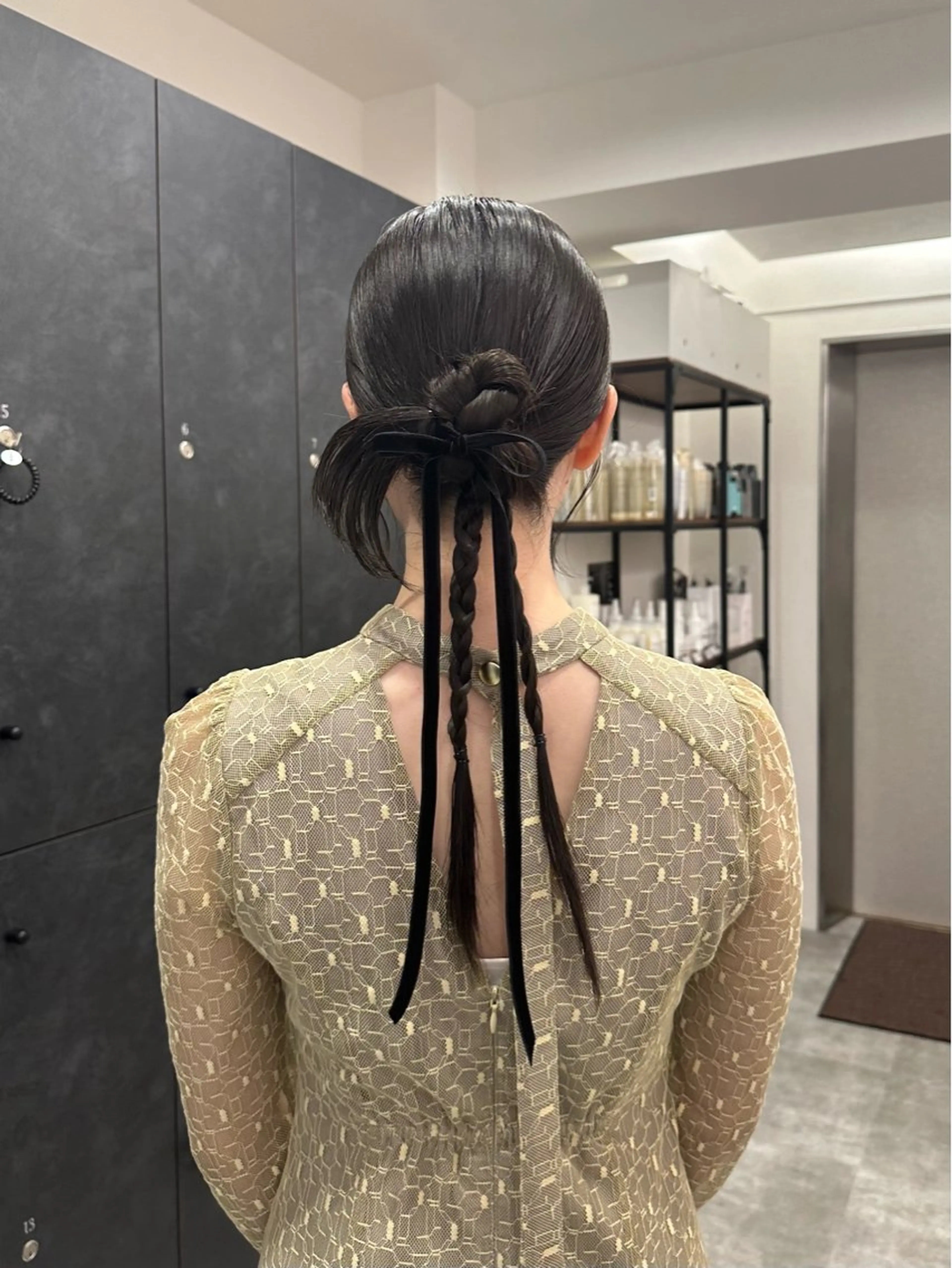 ロング ヘアアレンジ 韓国風ヘア 銀座/ヘアセット シマムラ ミホのヘアスタイル