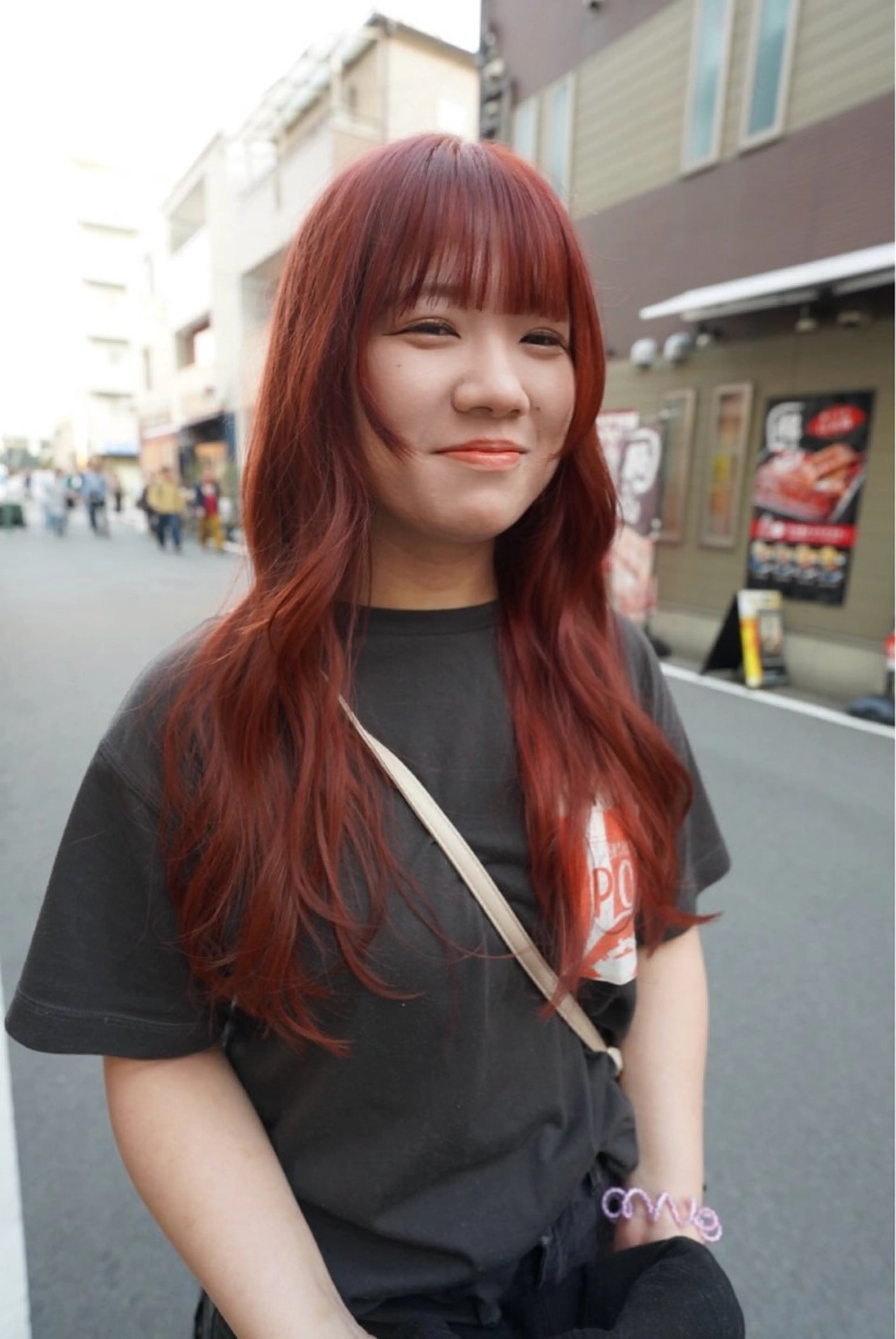 ロング カラー 原田 朱里のヘアスタイル