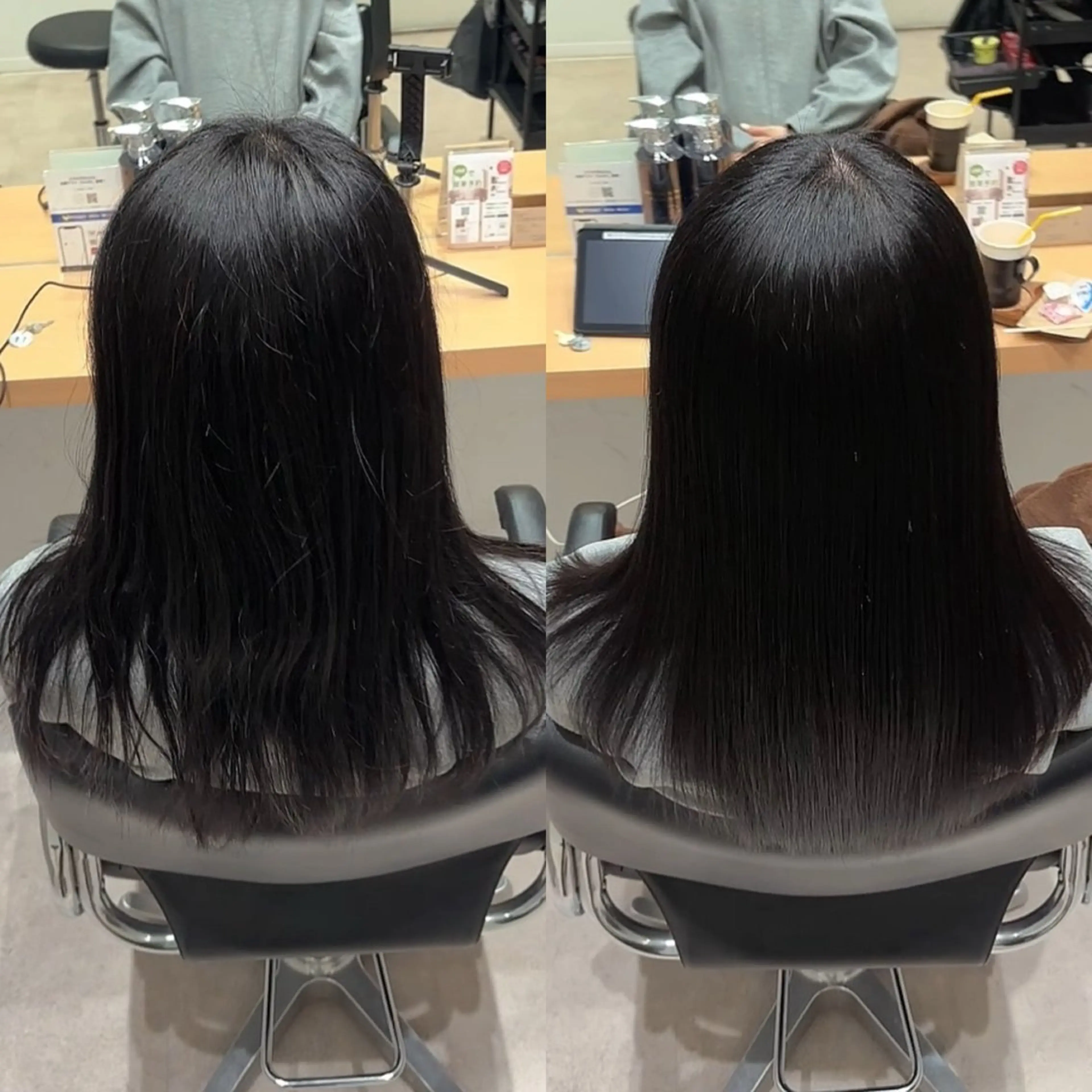 ミディアム 髪質改善 トリートメント トリートメント ヘッドスパ 髪質改善ヘアケア 艶髪特化/上田のヘアスタイル