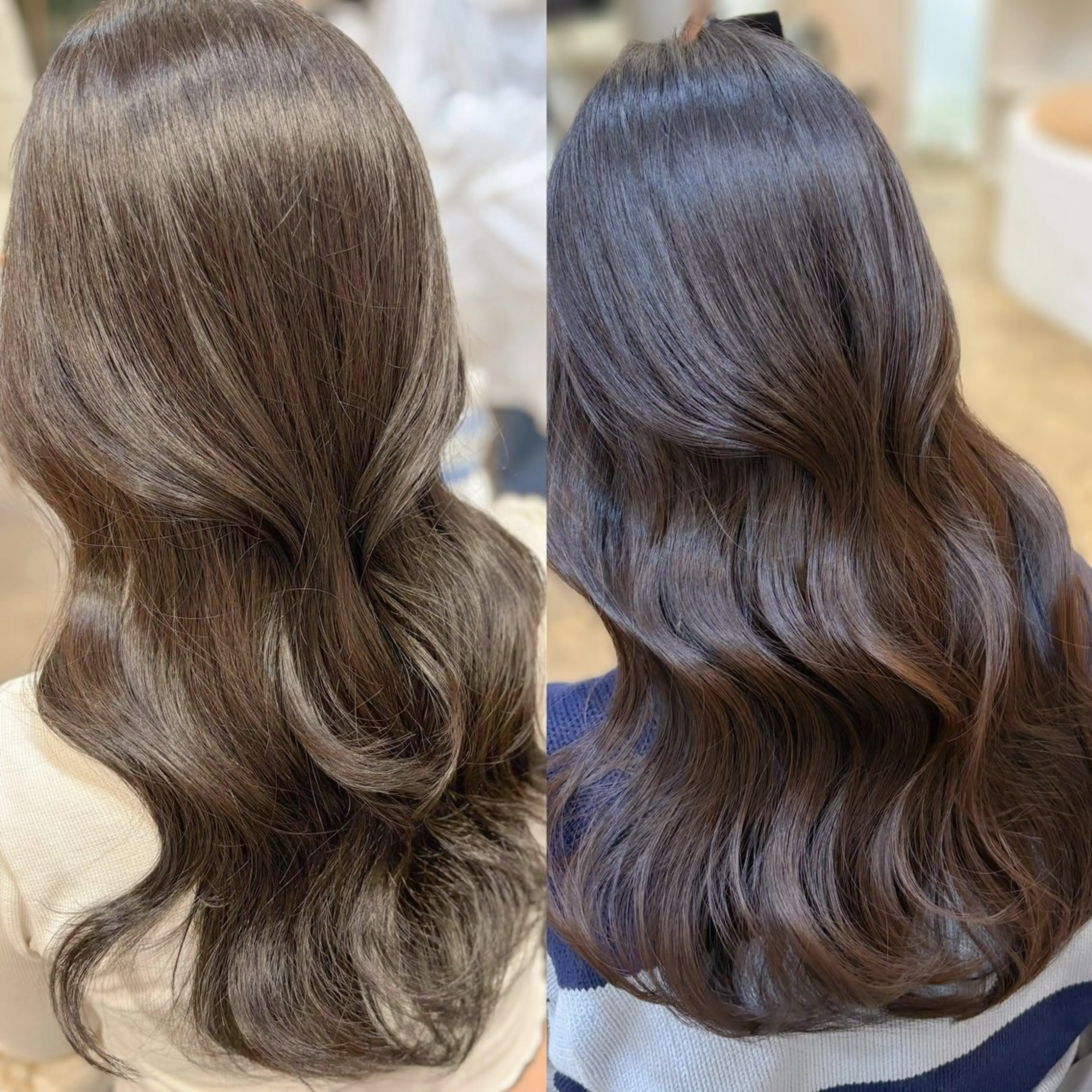 ロング ヘアセット miku🧸 ／韓国艶髪のヘアスタイル