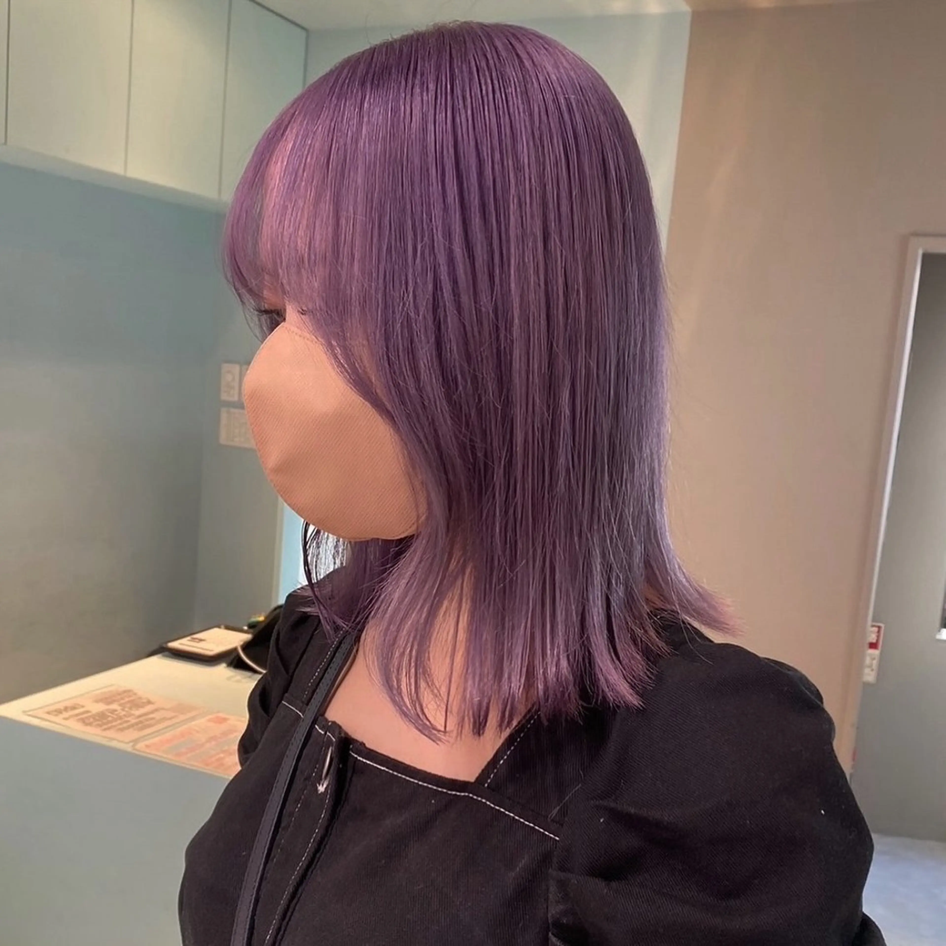 ロング ️🫧 AINE 🫧ハイトーンカラーのヘアスタイル