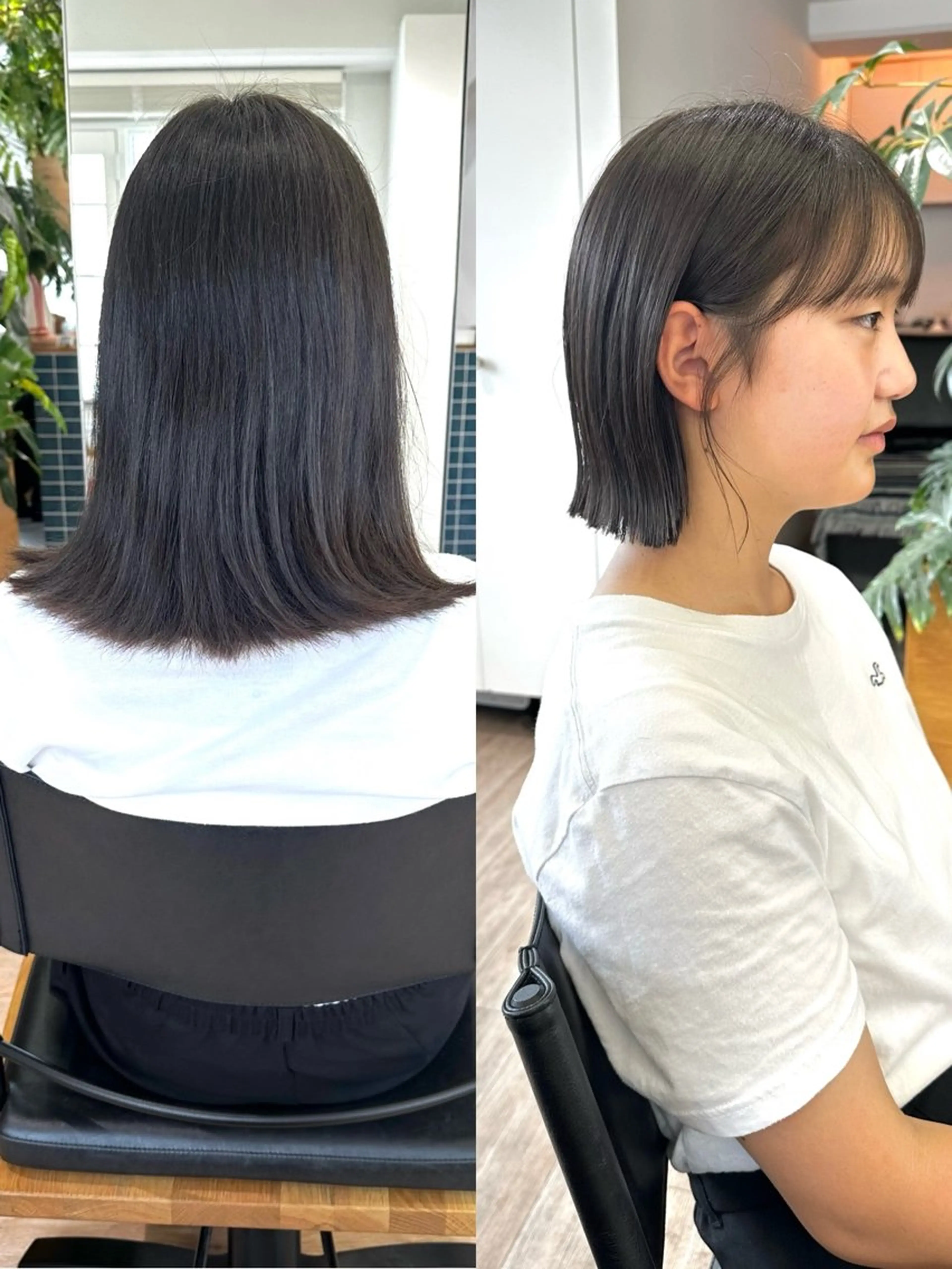 ミディアム Ocean Hair&Life  【オーシャンヘアーアンドライフ】所属・水田 成美のヘアスタイル