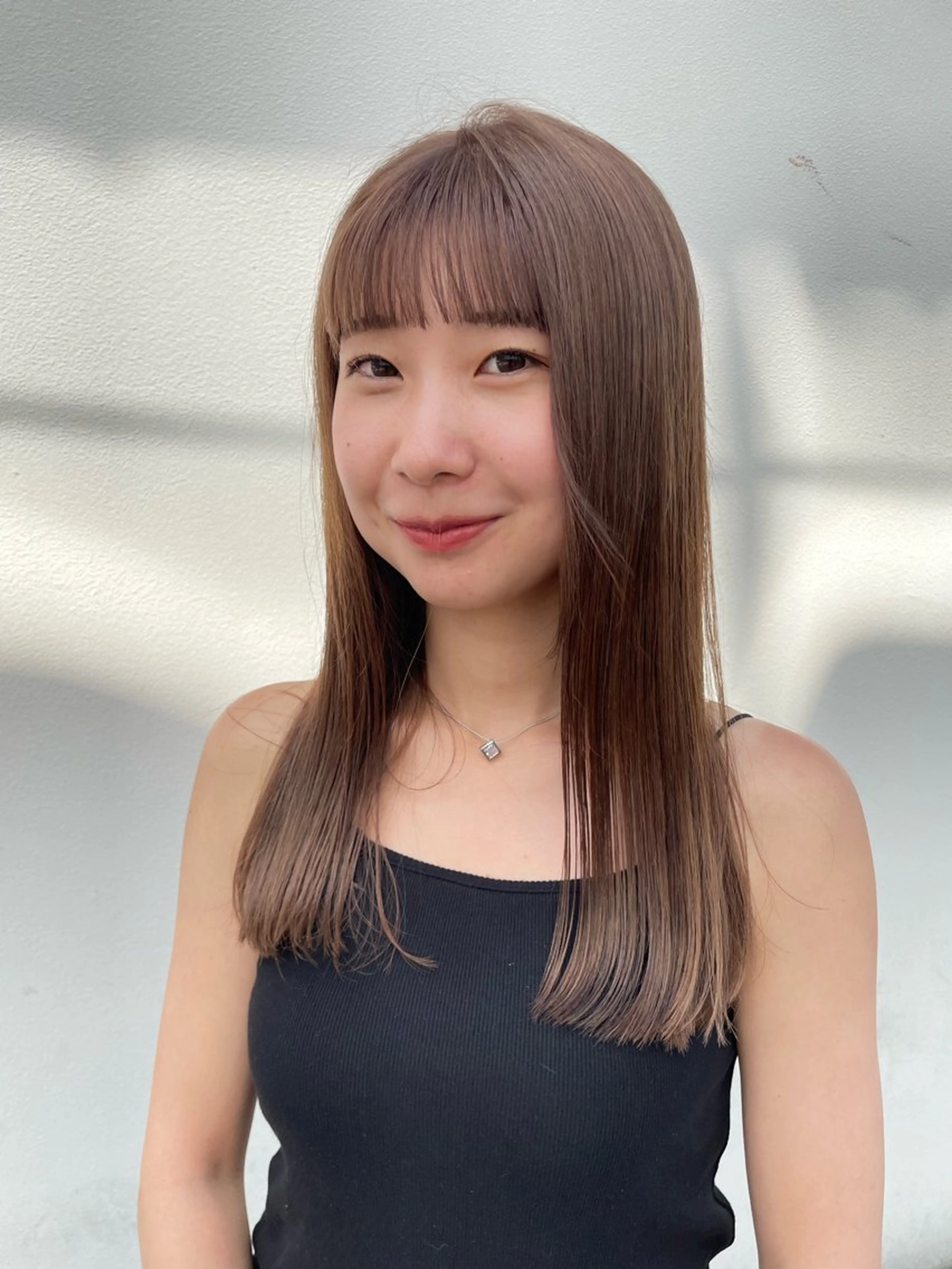 セミロング カット ヘアカラー メンズおしゃれヘア/ 似合わせヘア/ショウのヘアスタイル