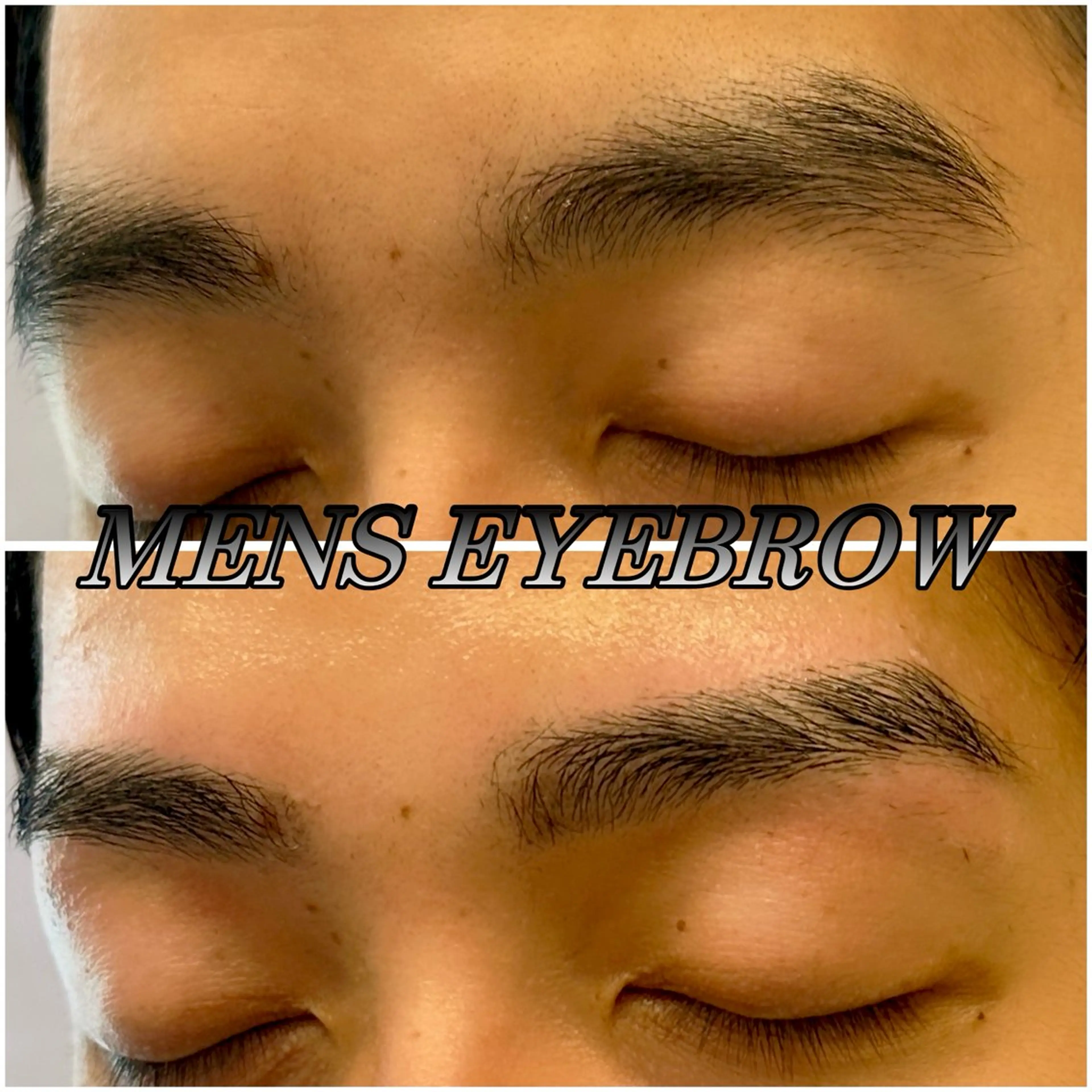 【メンズアイブロウ】美眉WAXスタイリングの写真