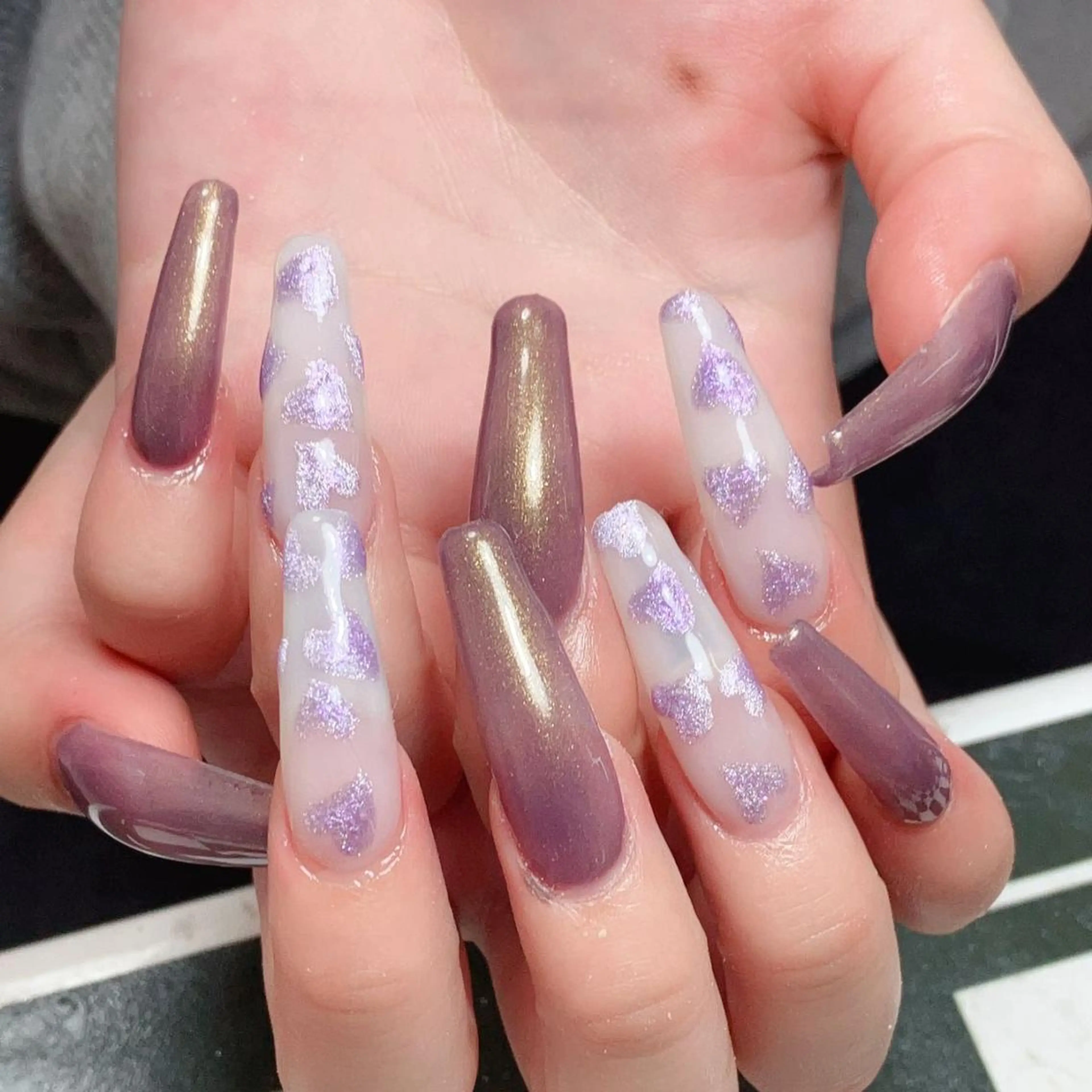 ネイル ハンドネイル DEMAIN- 🌹のネイルデザイン