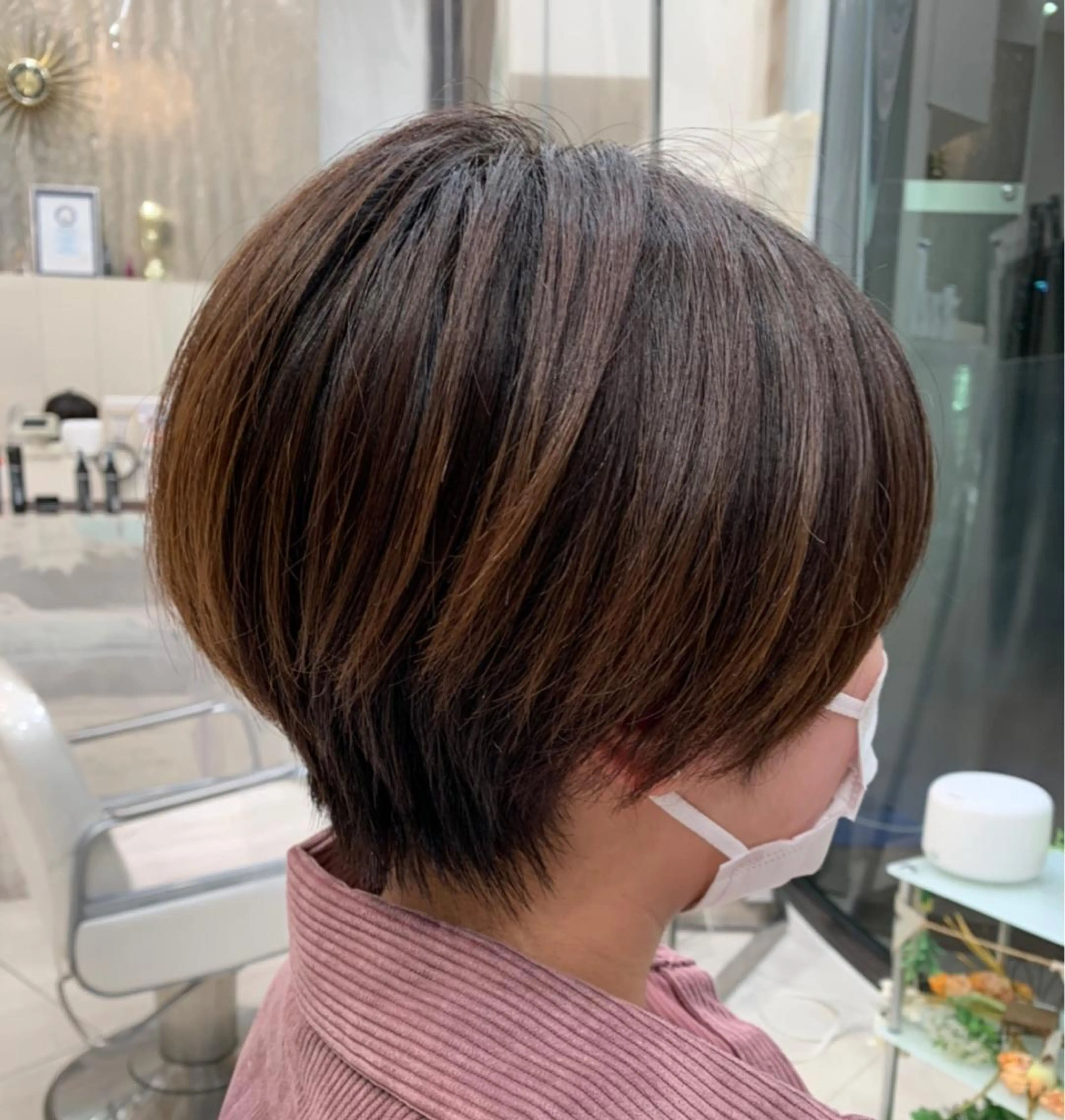 ショート ツヤ髪🌈髪質改善 🌈ナカゴシのヘアスタイル