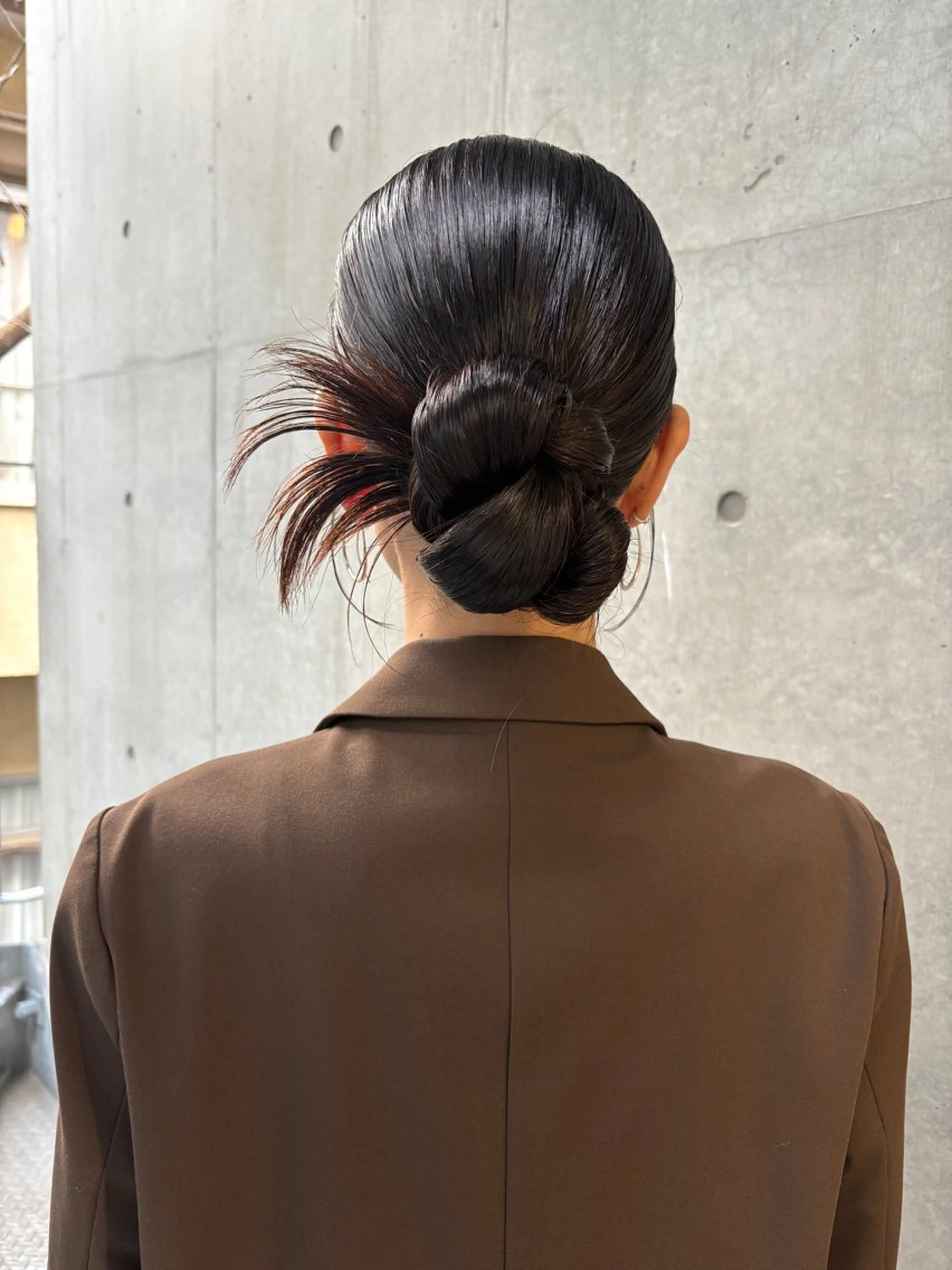 セミロング ヘアアレンジ ヘアセット yuuna/ ハッシュカット🎀のヘアスタイル