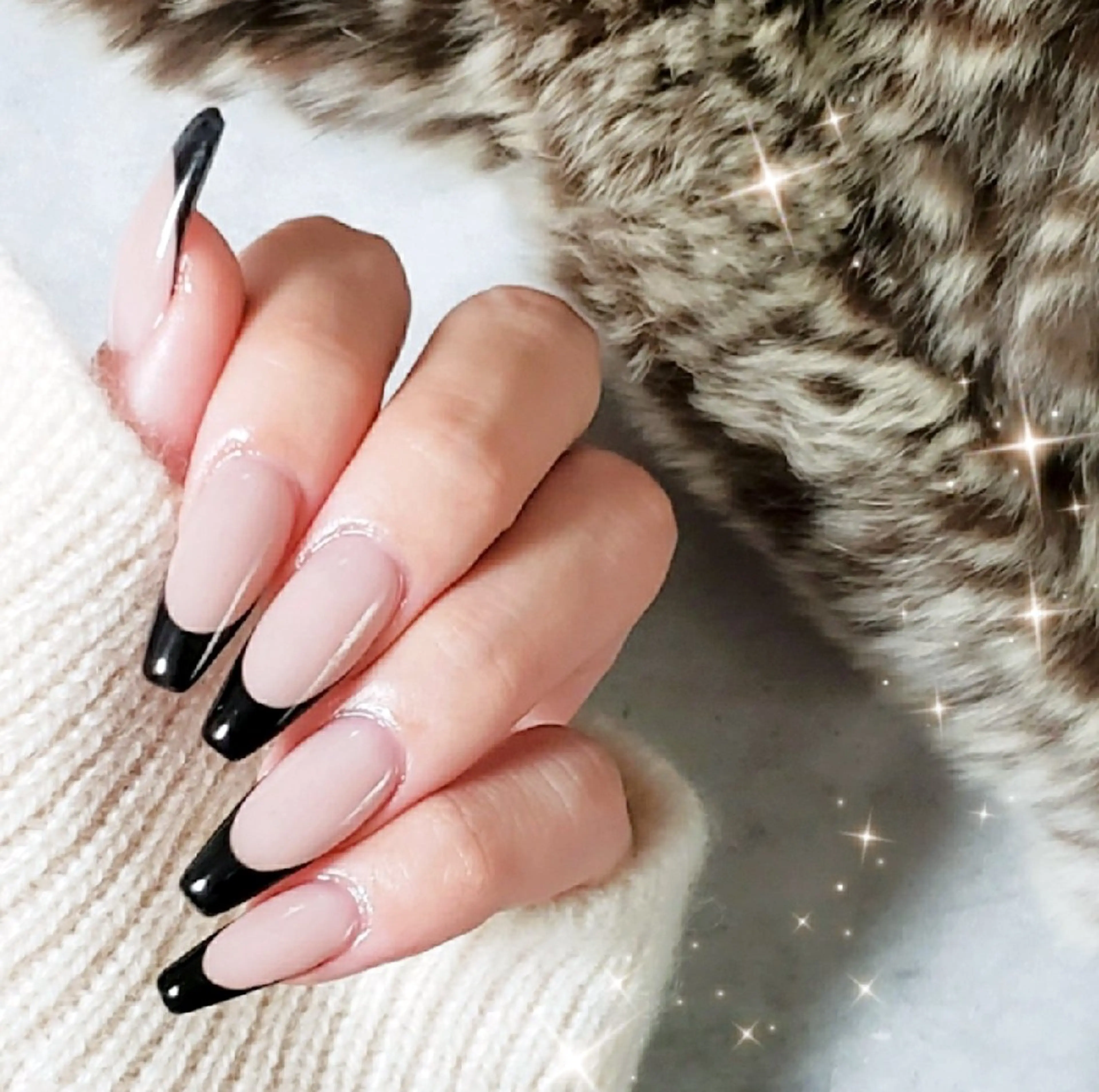 ネイル フレンチネイル 塩見 聖子のネイルデザイン