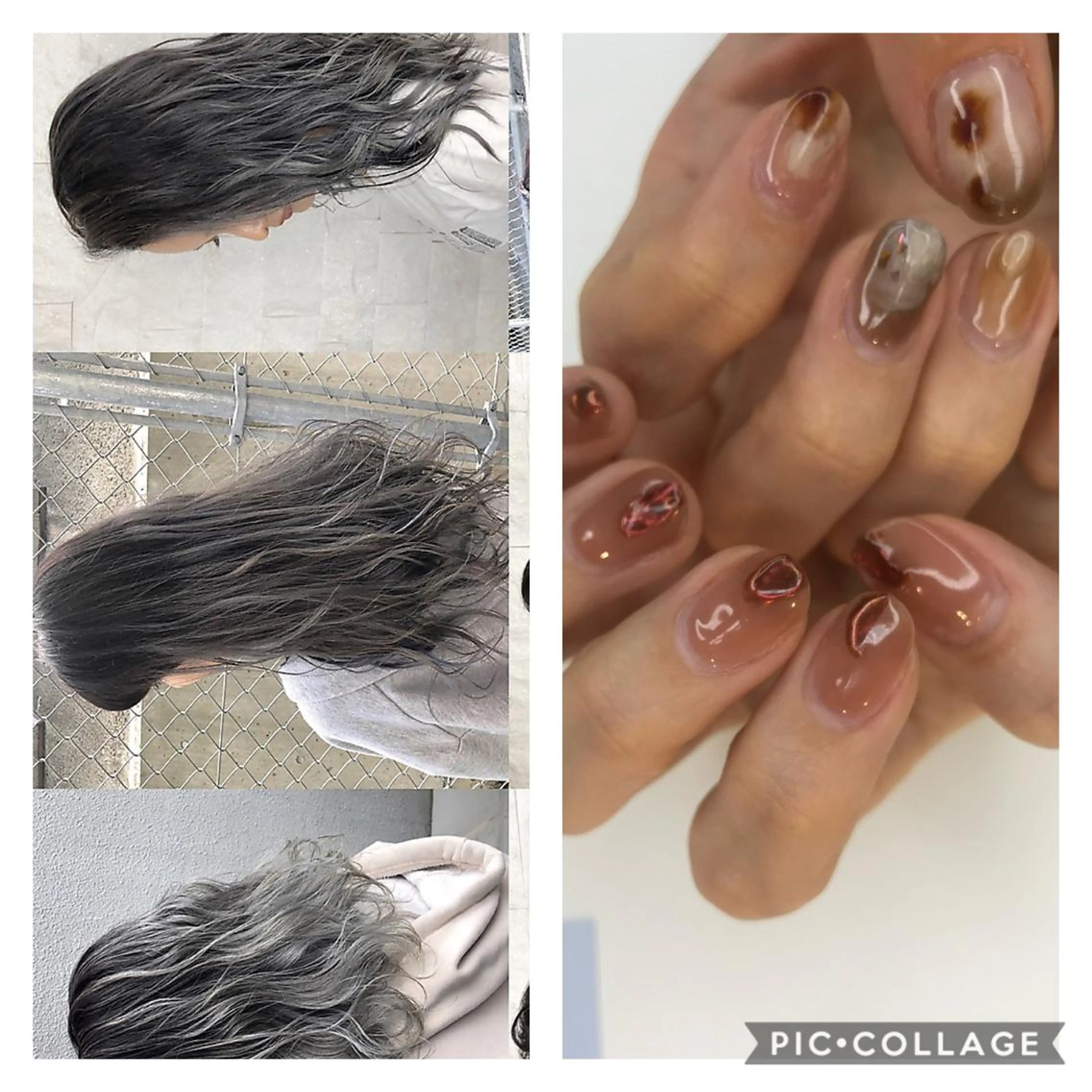 カラー ネイル 米倉 群のヘアスタイル