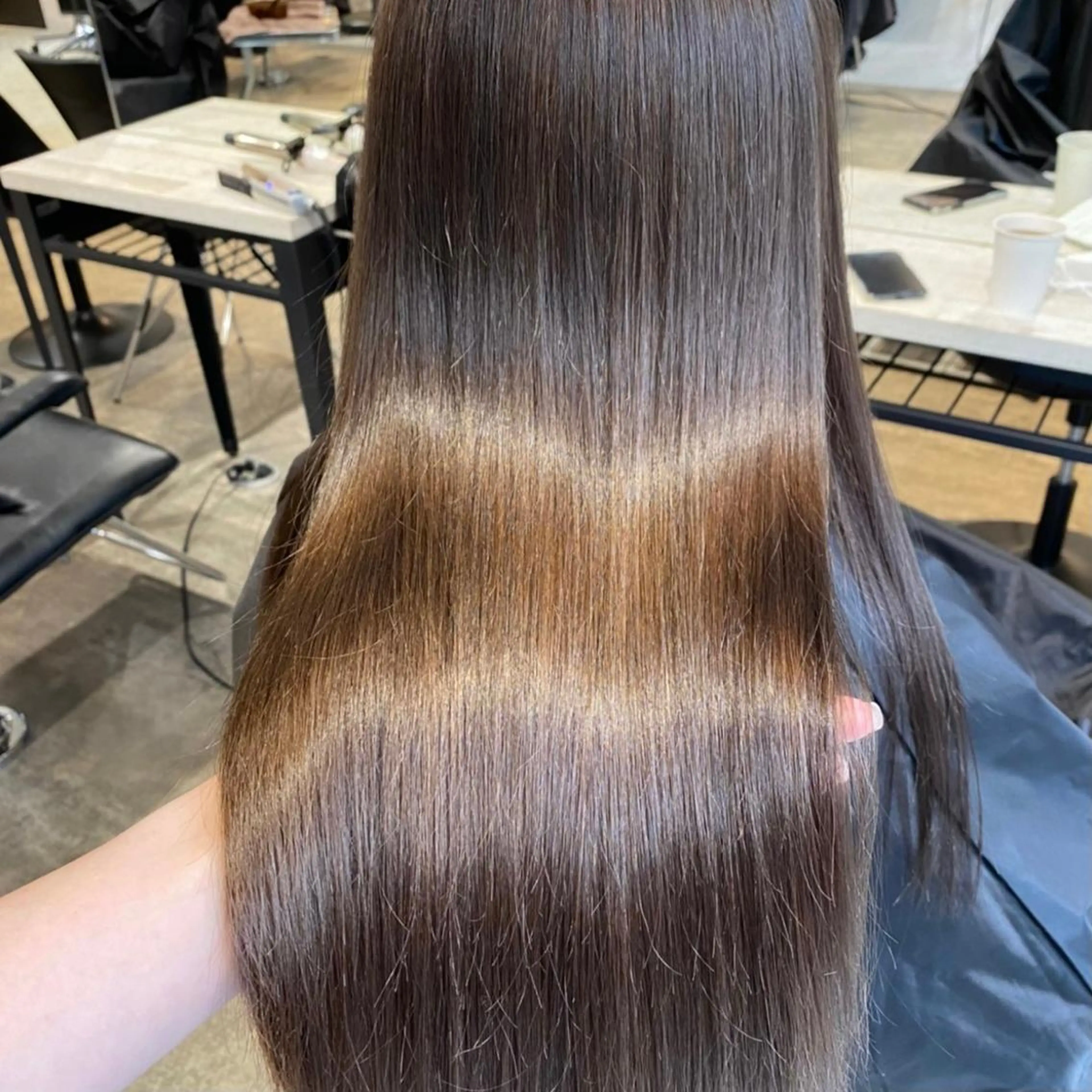 ロング カラー トリートメント 増子 祐太朗のヘアスタイル