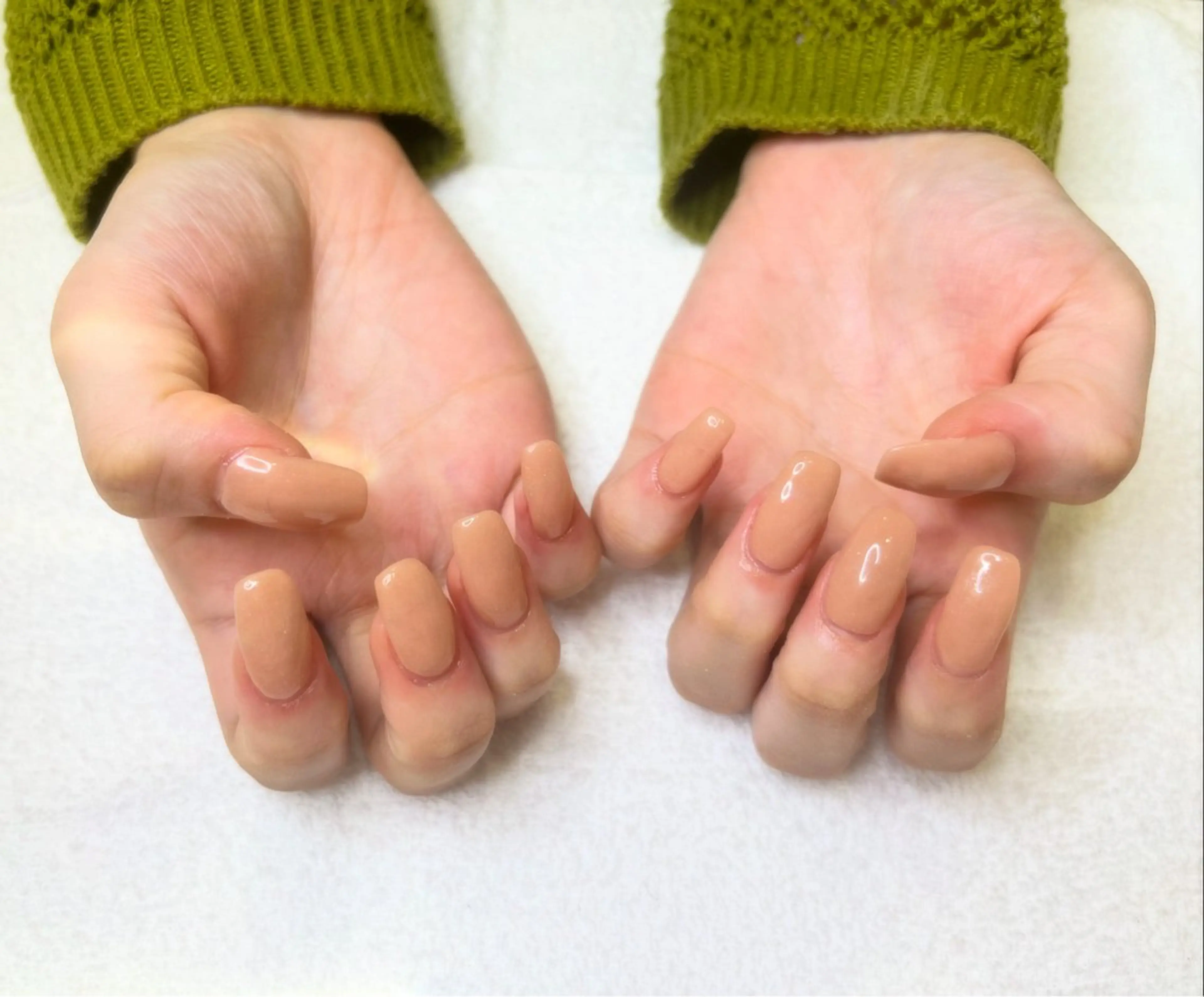 ネイル 長さ出し ハンドネイル arce amiのネイルデザイン