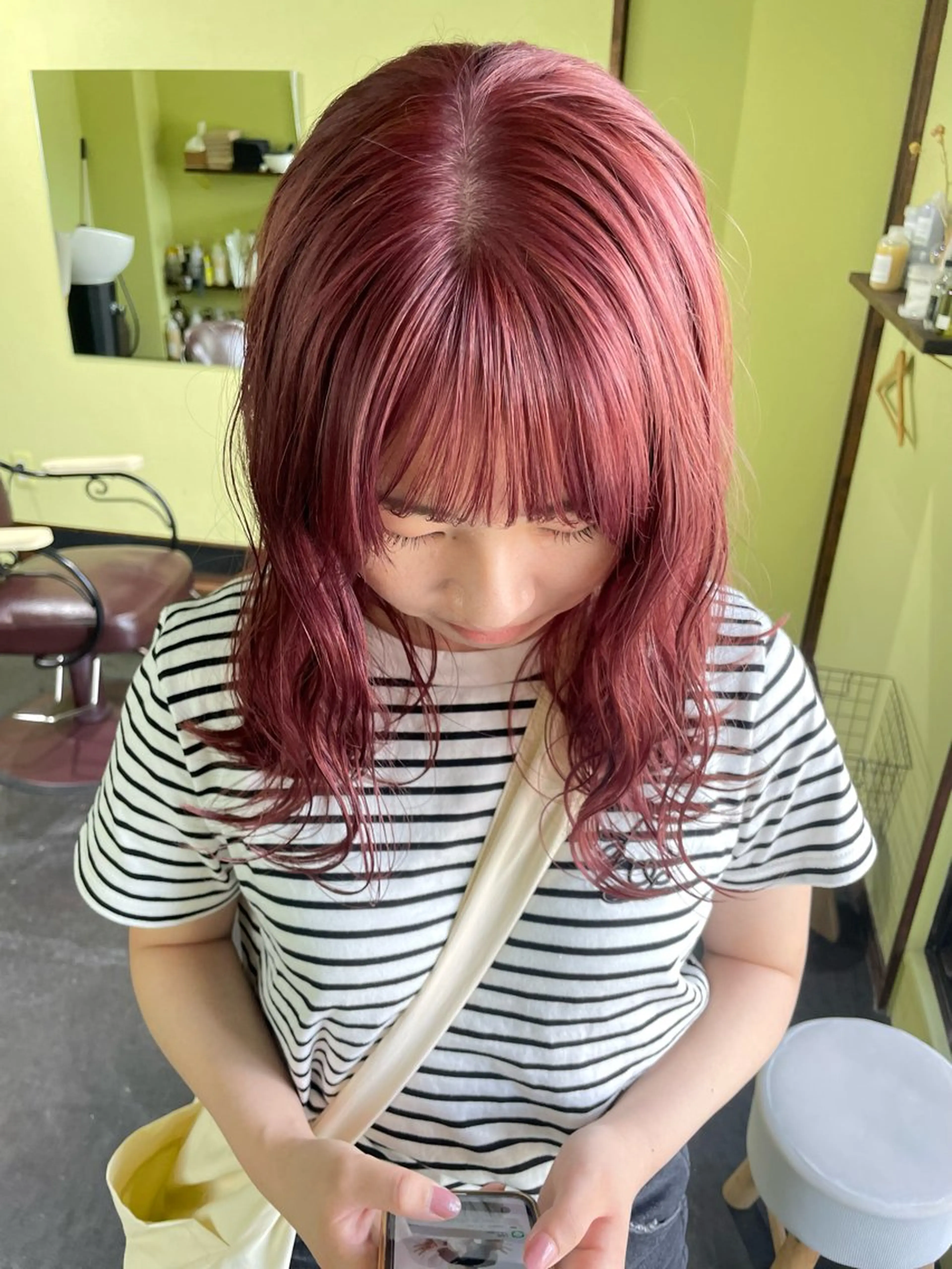 カラー ヘアカラー シェアサロン糸所属・おおはし ひかりのヘアスタイル