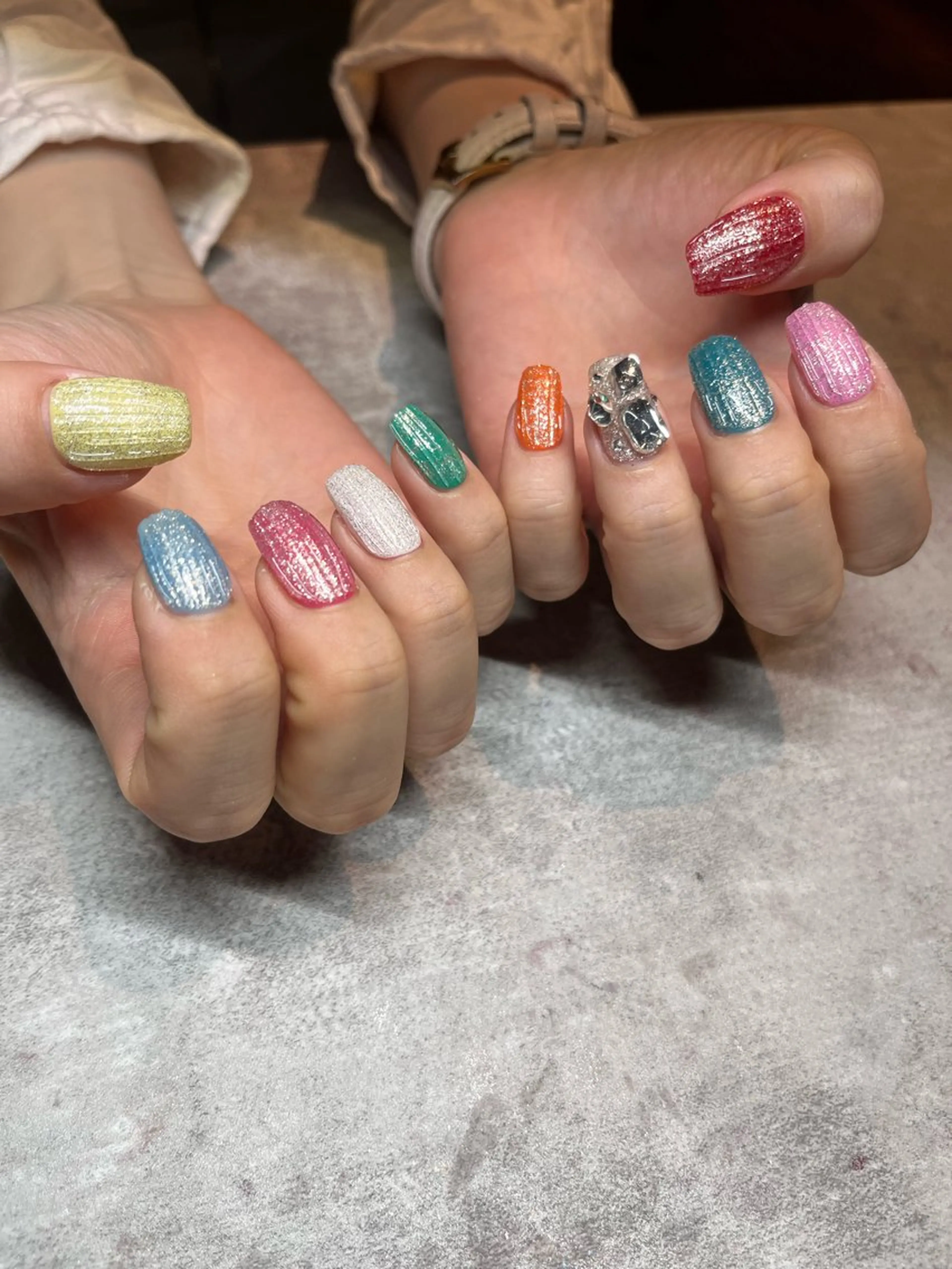 ネイル FUKA🌞 je belle 三鷹のネイルデザイン