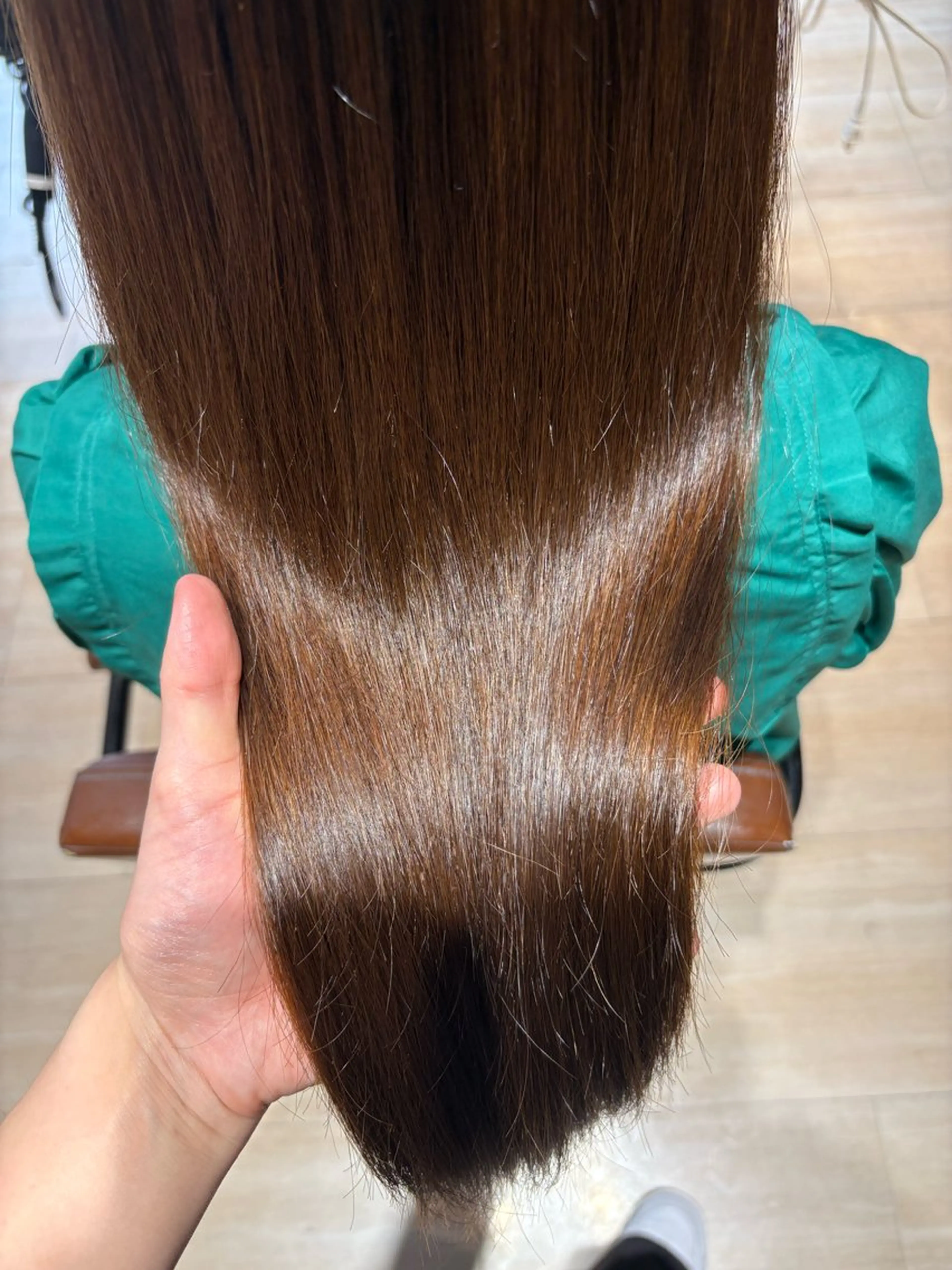 ロング トリートメント 村山 美姫のヘアスタイル