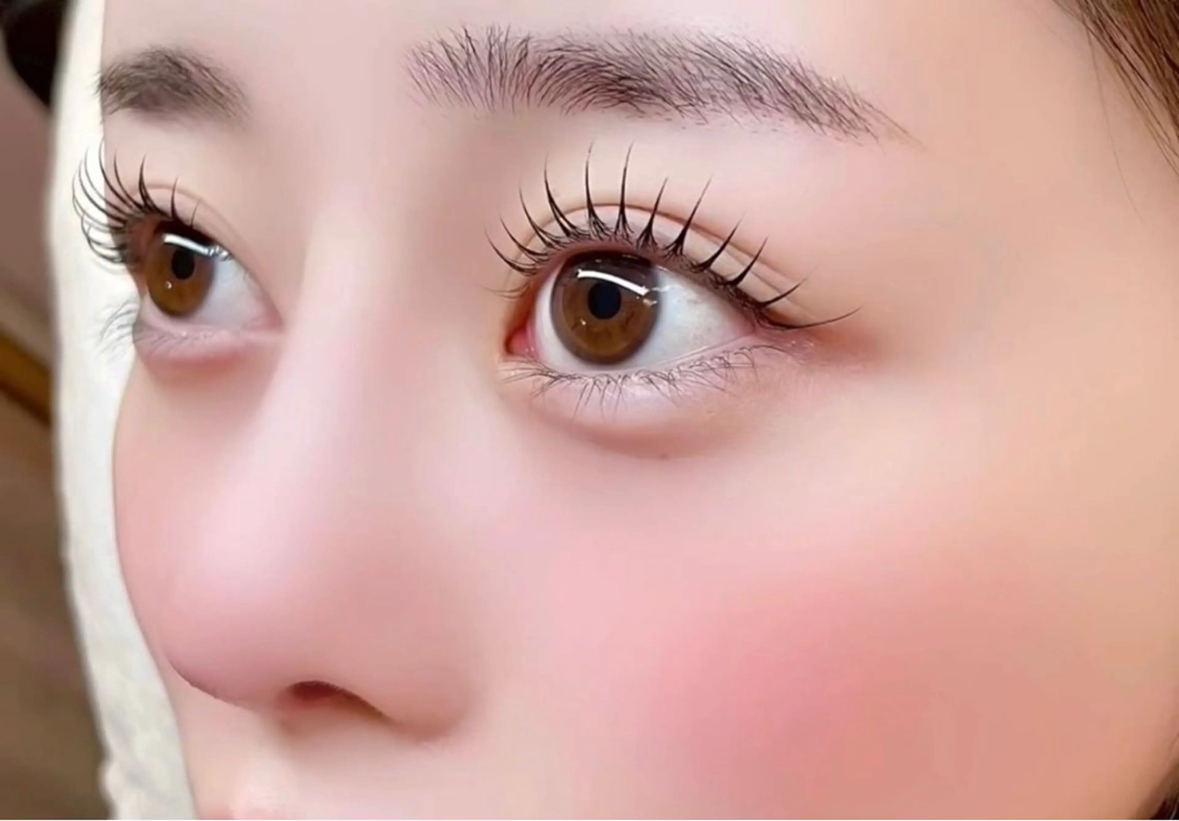 ☺️💝【アンドヘルシー】フラットラッシュ100本＋パーマLED追加無料　オフ無料の写真