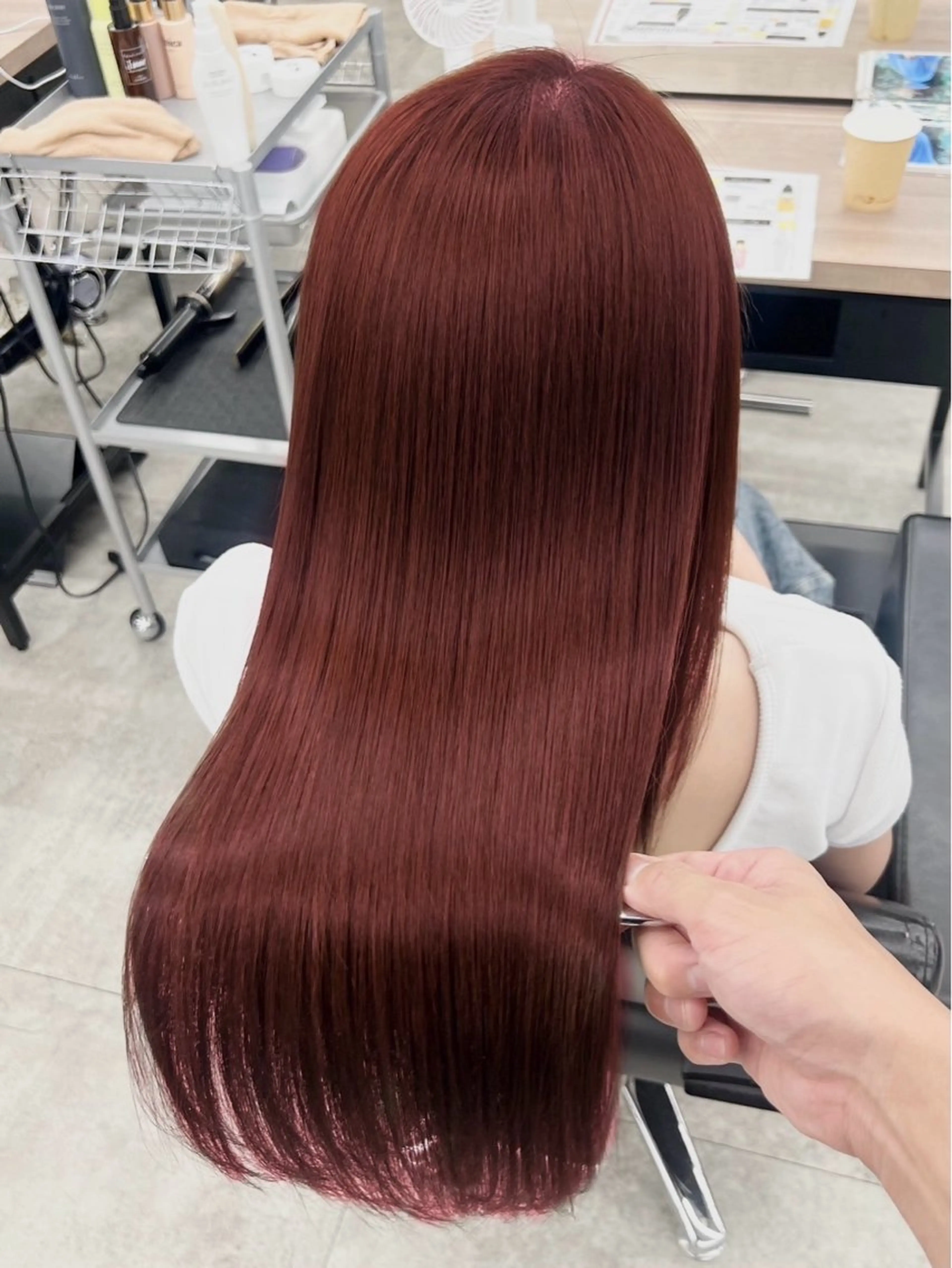 ショート カラー レイヤー/透明感/ 顔周り/kana🩰のヘアスタイル