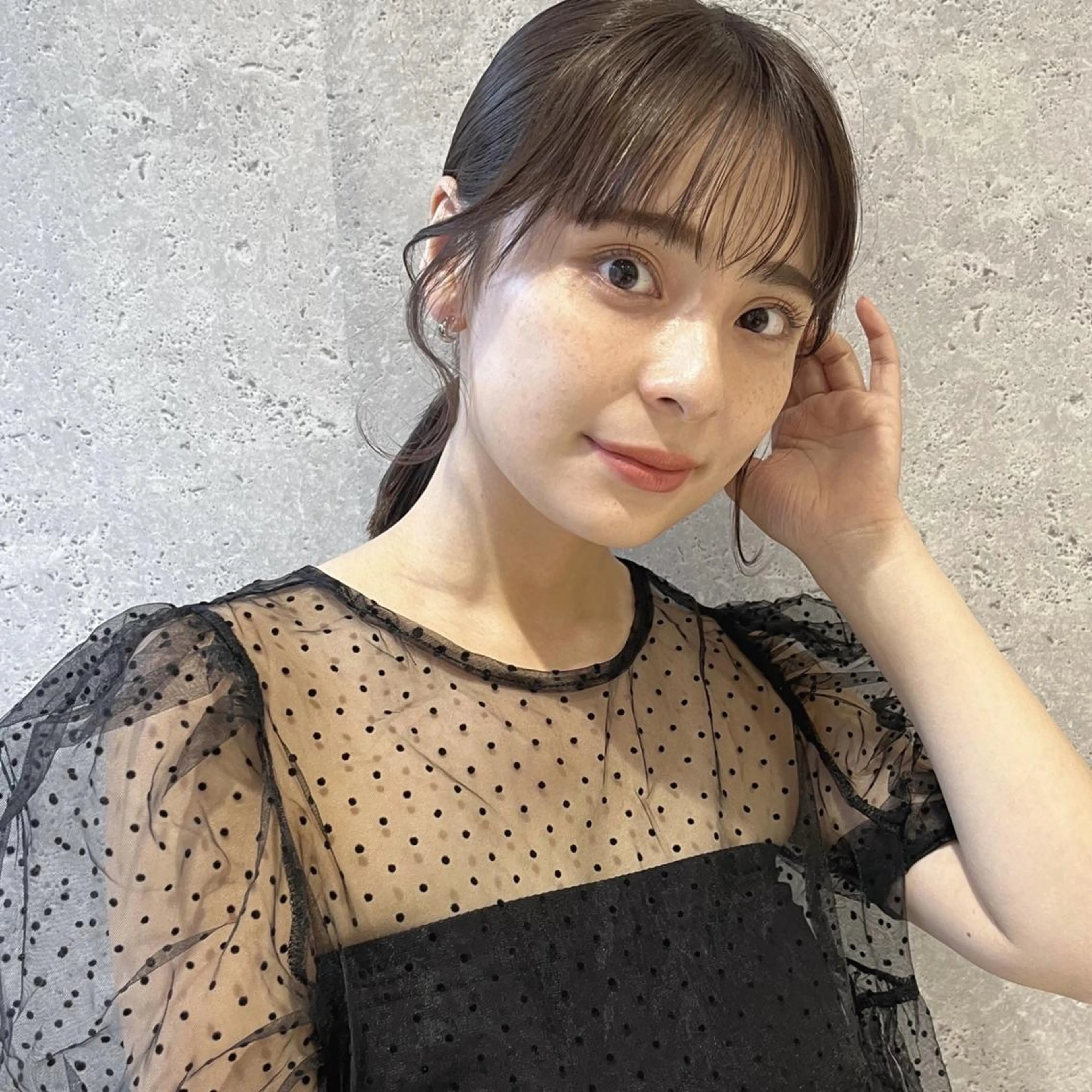 ヘアアレンジ 🩰 柔らかいカラー tomomi🌛のヘアスタイル