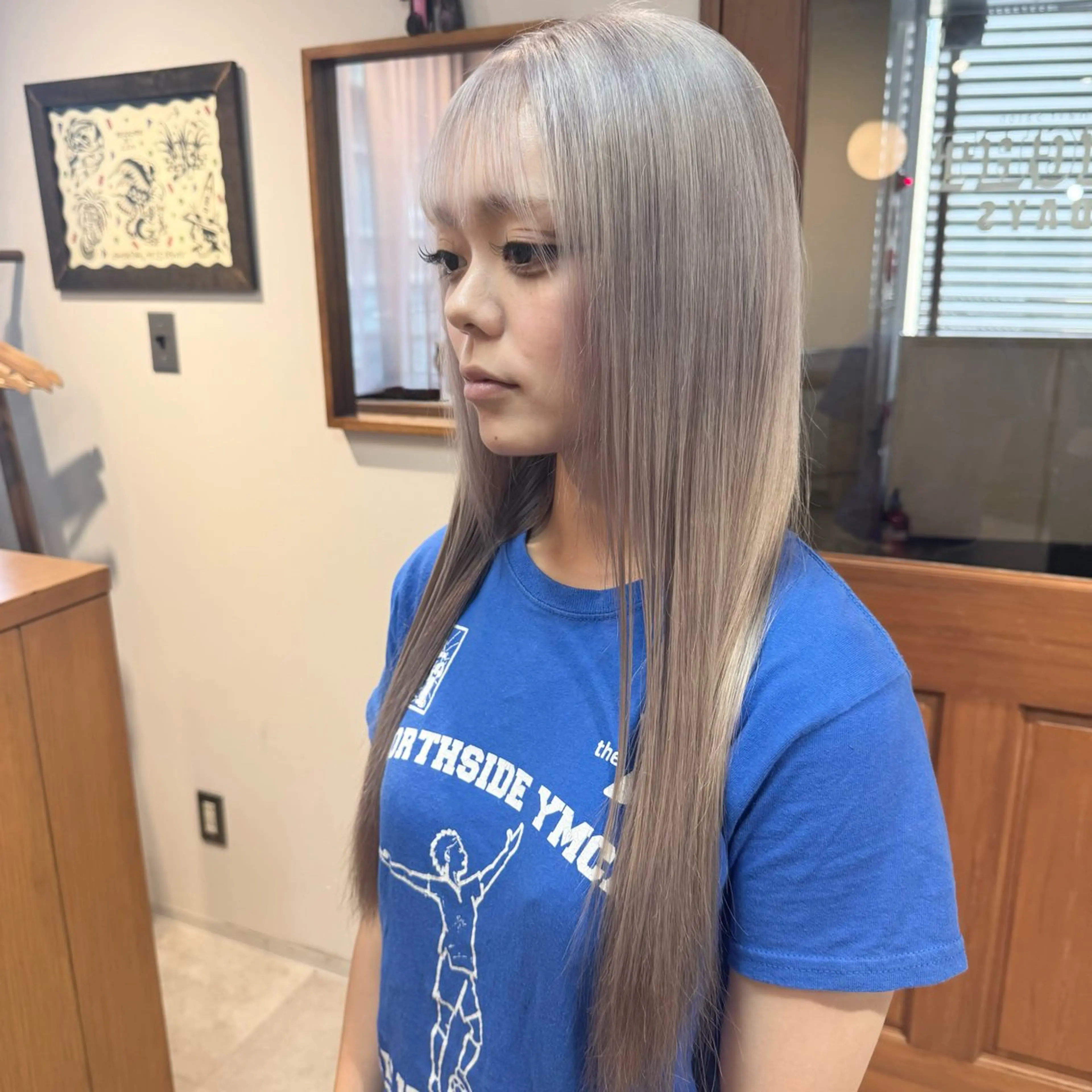 ロング カラー カット ヘアカラー トリートメント 優梨 EIGHT💞のヘアスタイル