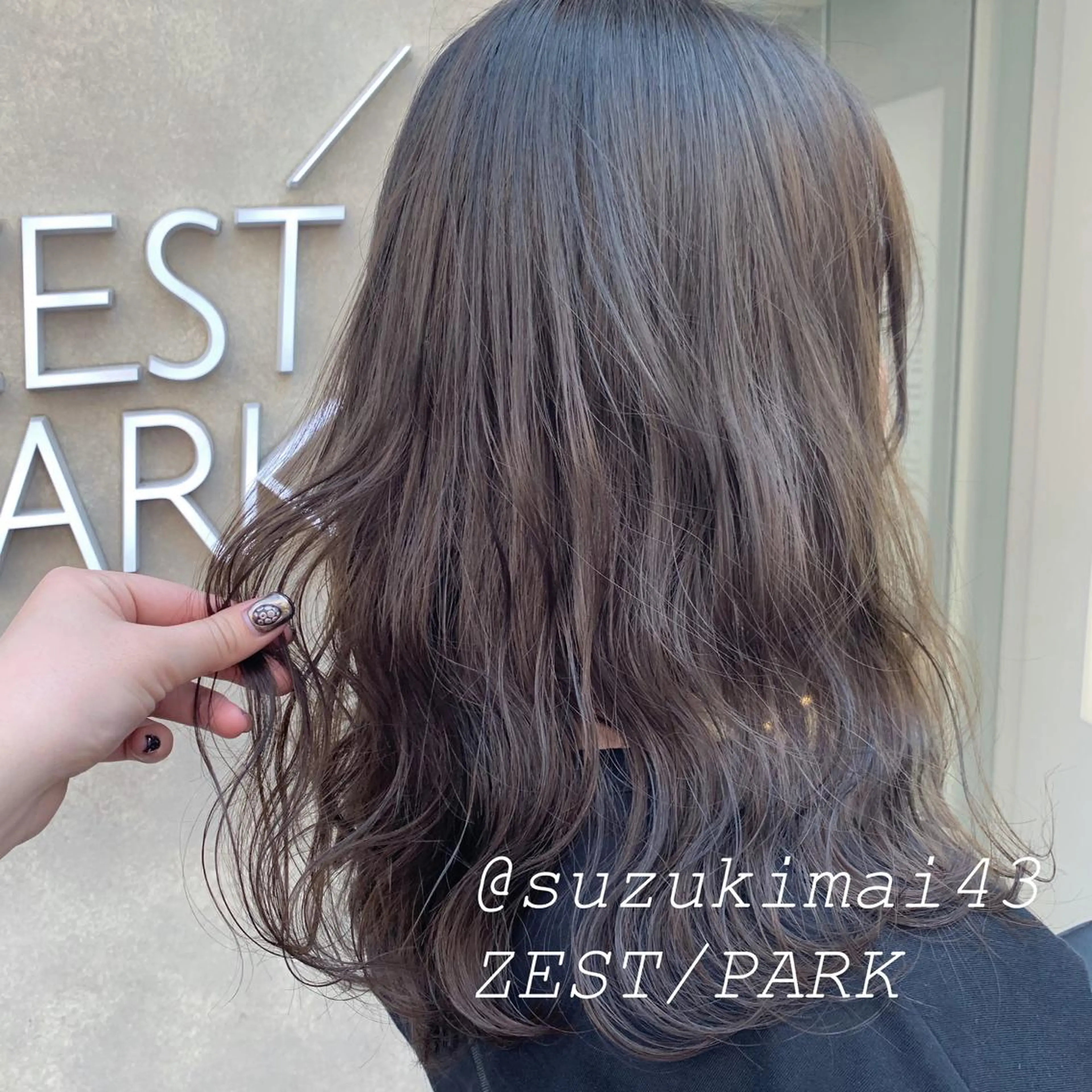 カラー ヘアカラー 【似合わせ提案】鈴木 舞のネイルデザイン