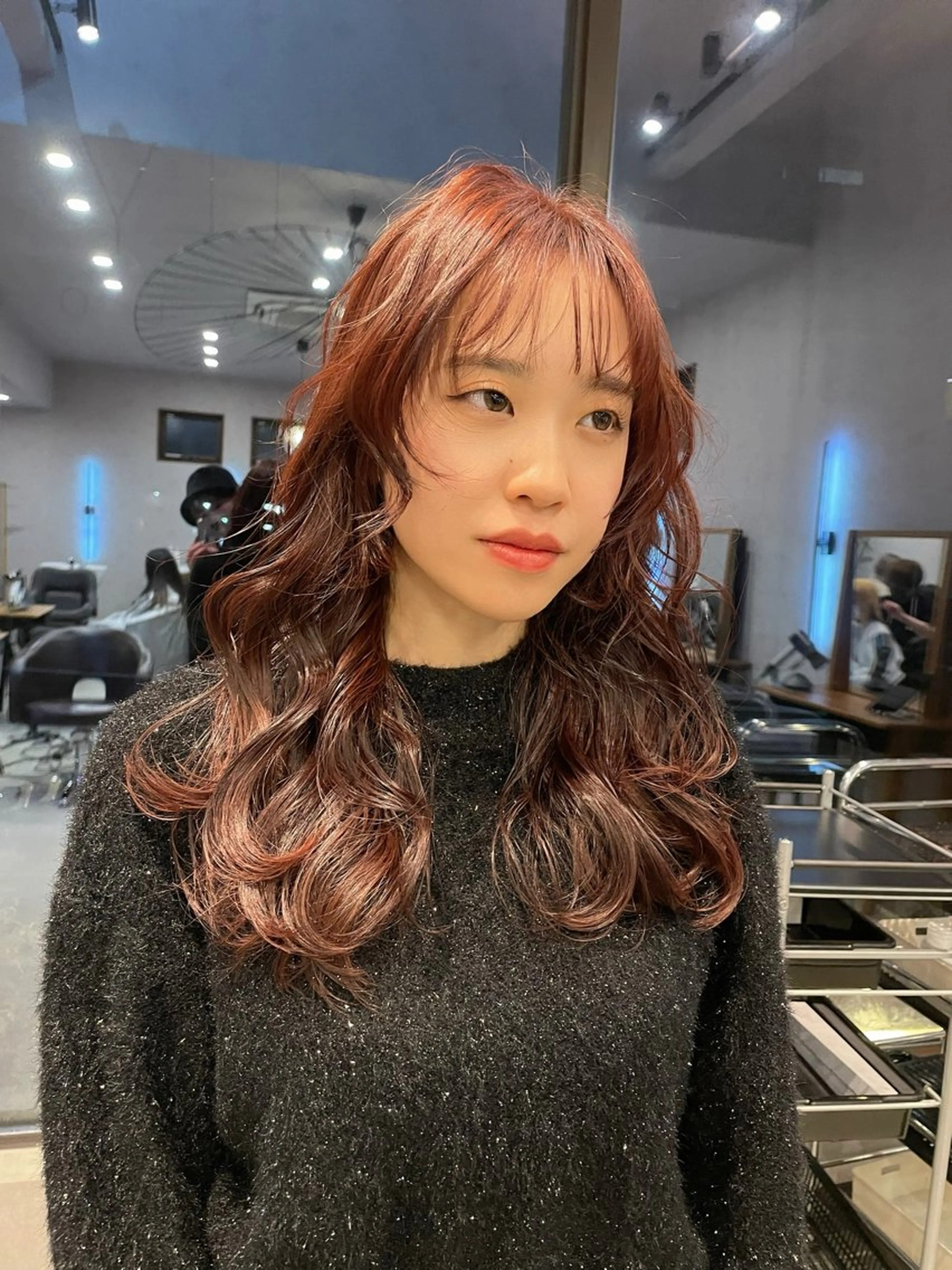 ロング ヘアカラー 透明カラー/レイヤー misaki °＊のヘアスタイル