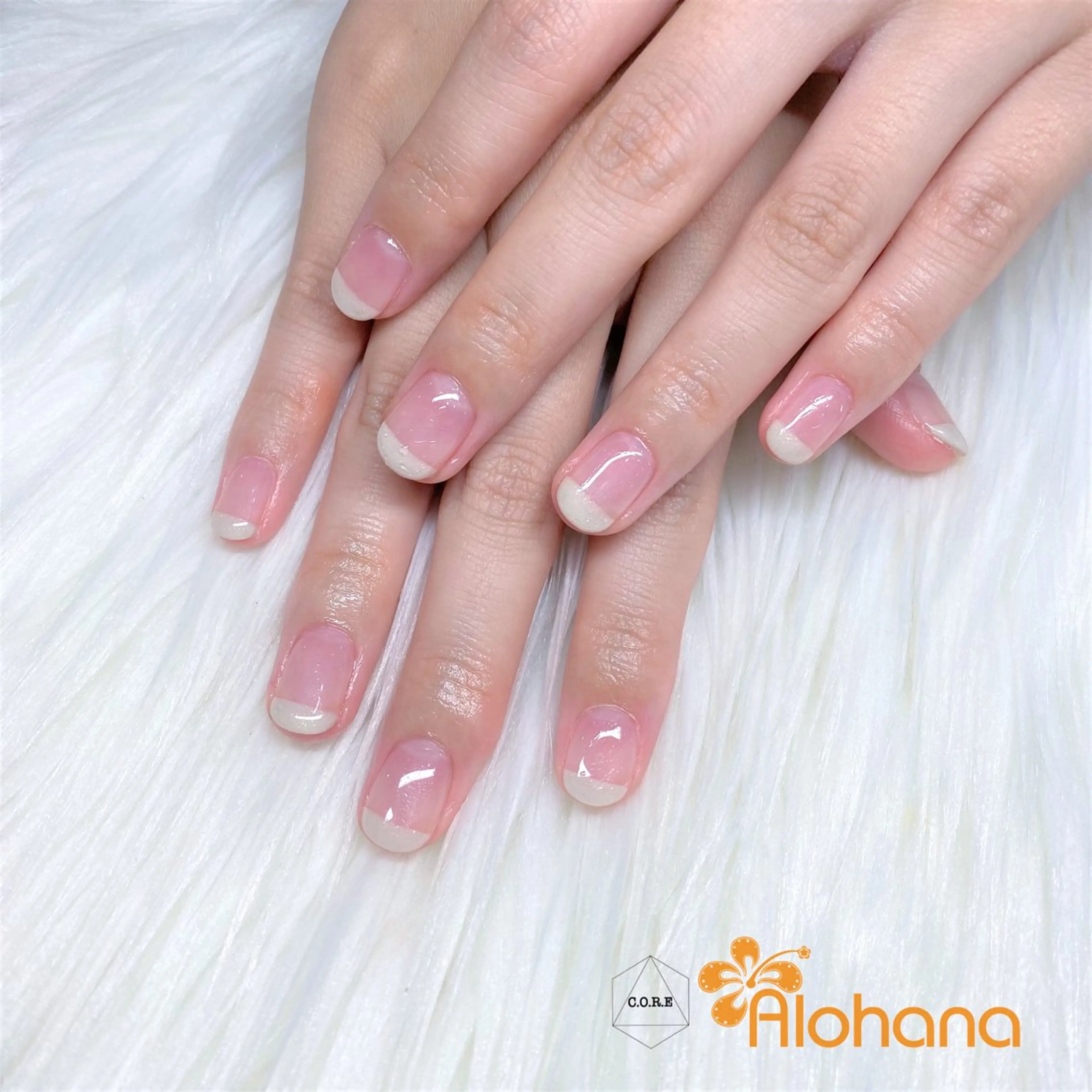 ネイル フレンチネイル Alohana所属・Alohana Minaのネイルデザイン